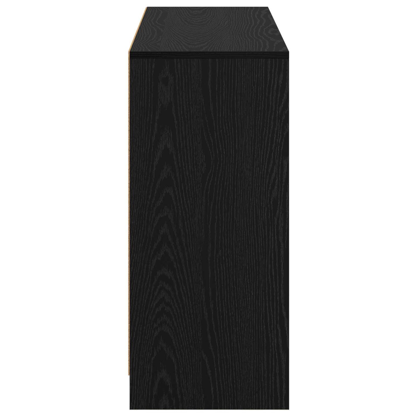 Dressoir met lade Zwart Eiken 102 x 32 x 73,5 cm is nu te koop bij PeponiXL, paradijselijk wonen!