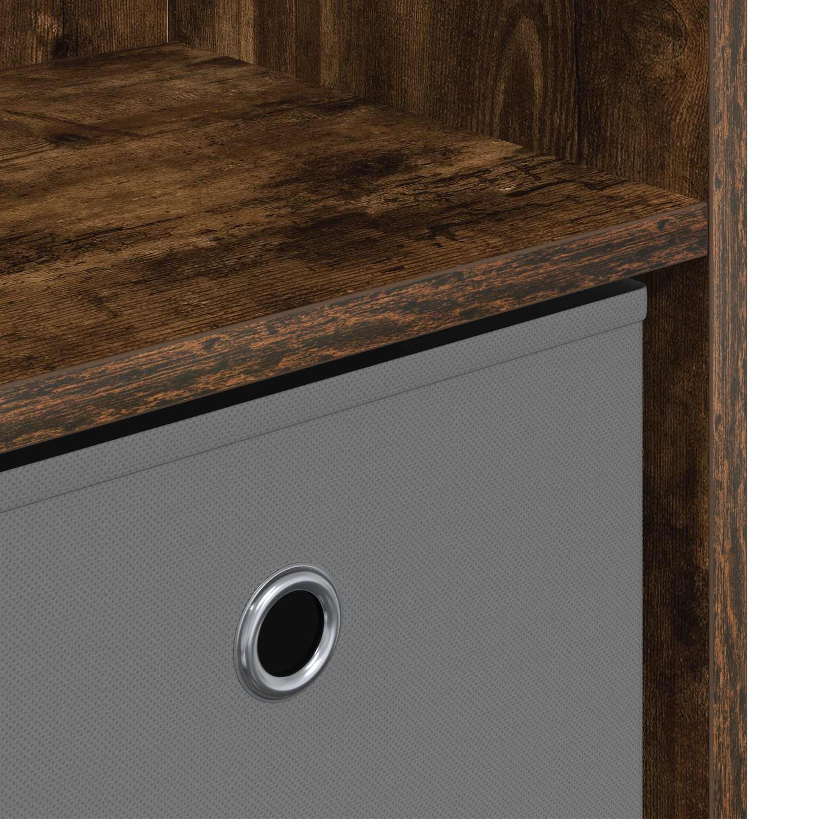 Dressoir met lade Gerookt eiken 102 x 32 x 73,5 cm is nu te koop bij PeponiXL, paradijselijk wonen!