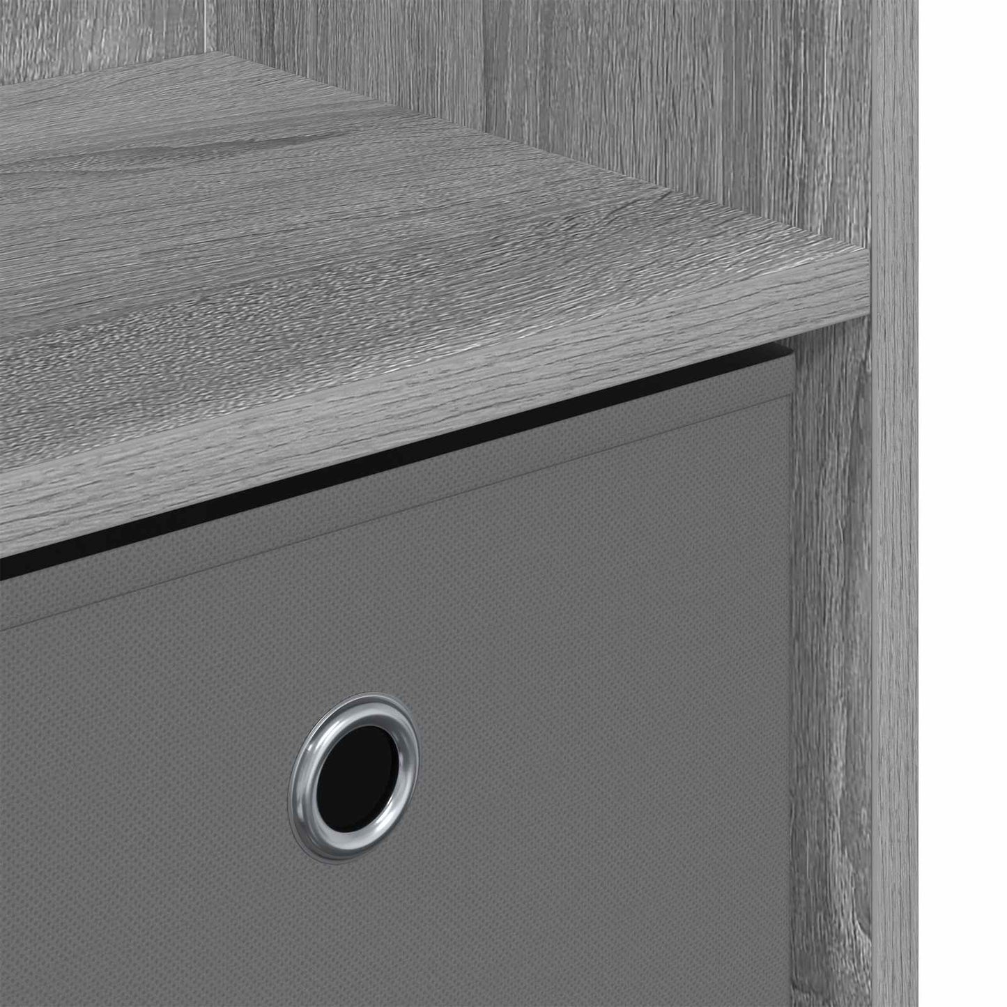 Dressoir met lade Grijs Sonoma 102 x 32 x 73,5 cm is nu te koop bij PeponiXL, paradijselijk wonen!