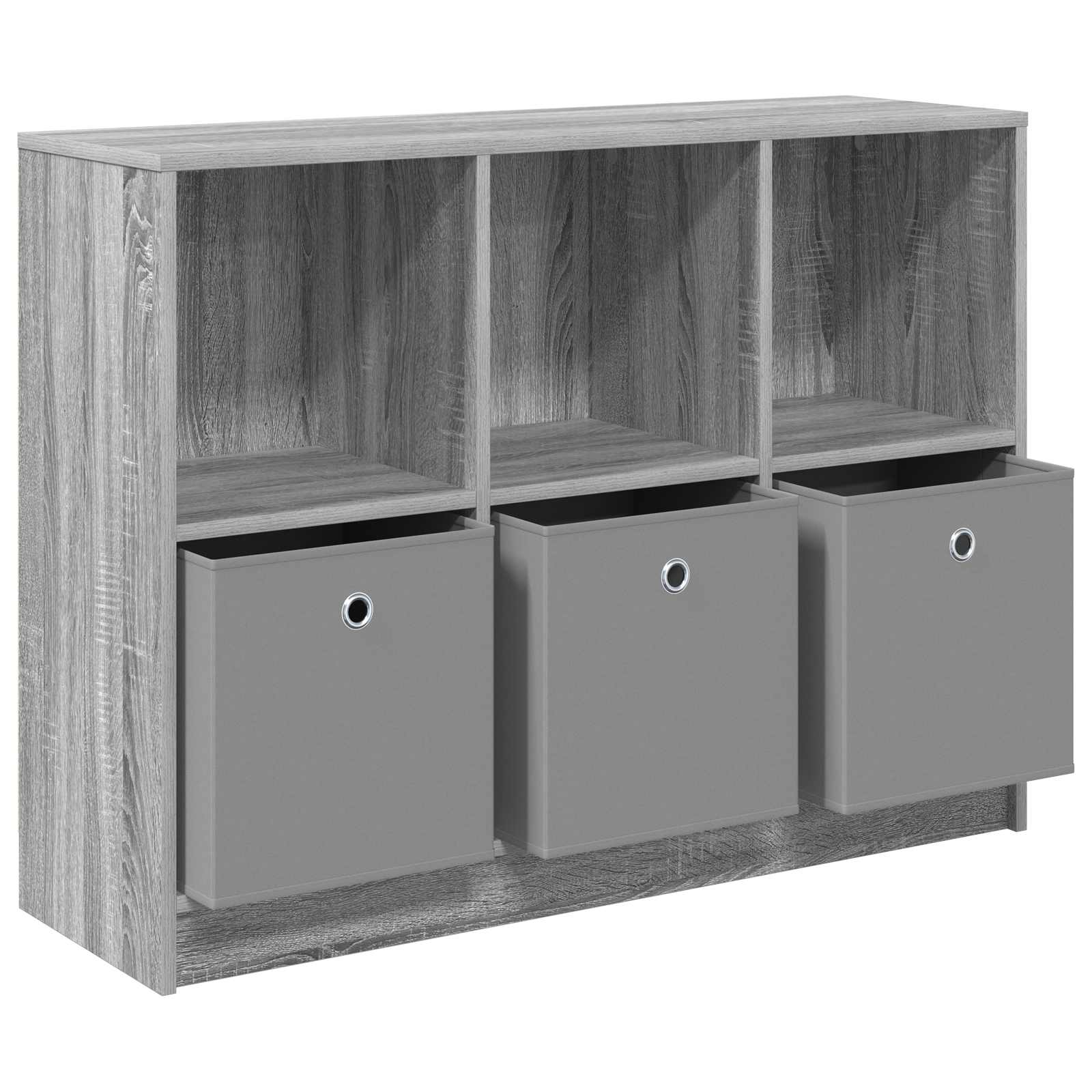 Dressoir met lade Grijs Sonoma 102 x 32 x 73,5 cm is nu te koop bij PeponiXL, paradijselijk wonen!