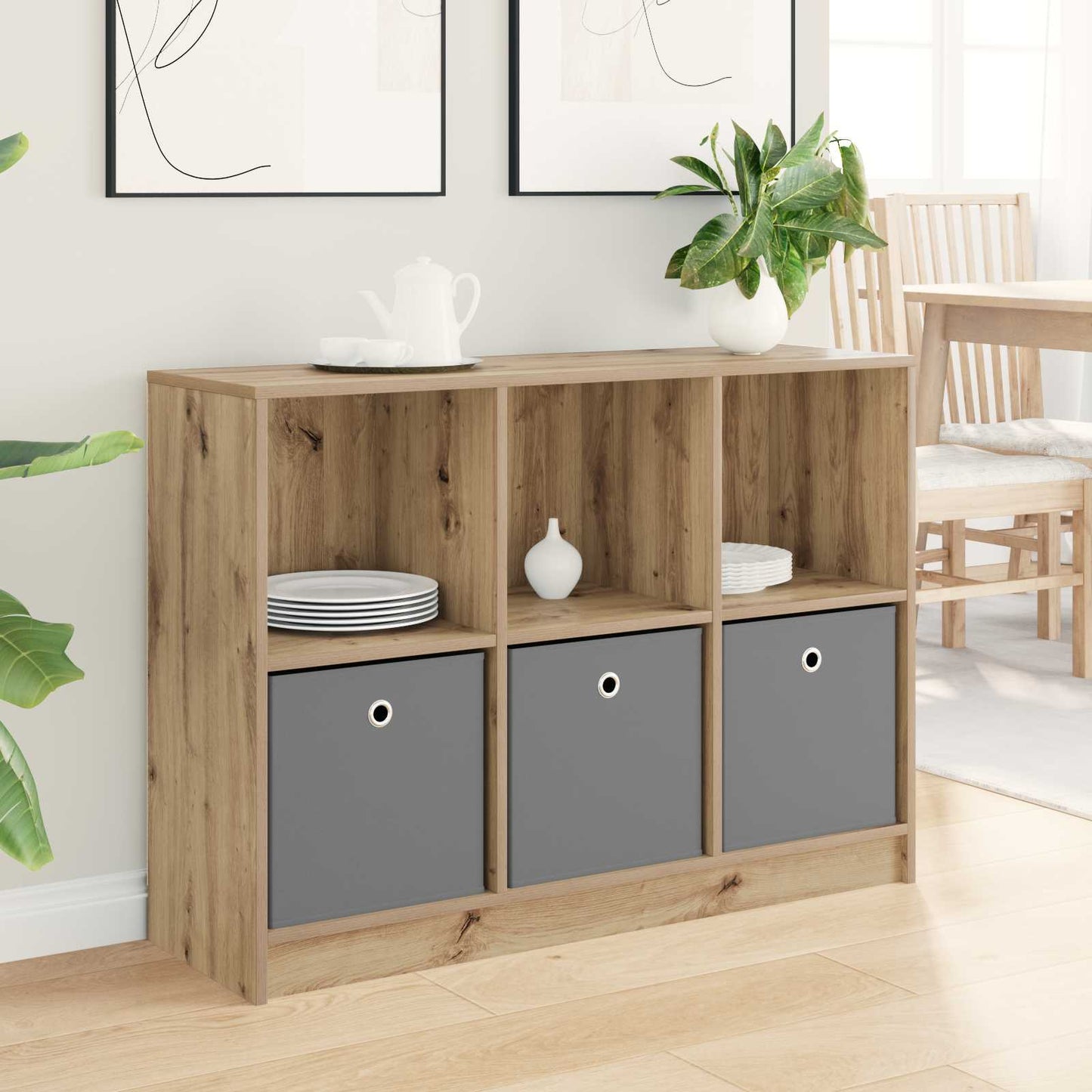 Dressoir met lade Artisan Eiken 102 x 32 x 73,5 cm is nu te koop bij PeponiXL, paradijselijk wonen!