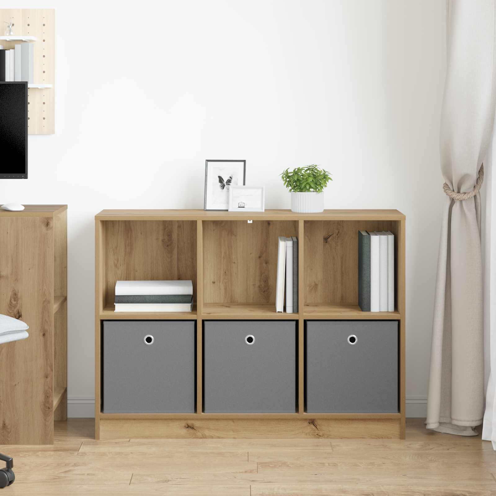 Dressoir met lade Artisan Eiken 102 x 32 x 73,5 cm is nu te koop bij PeponiXL, paradijselijk wonen!