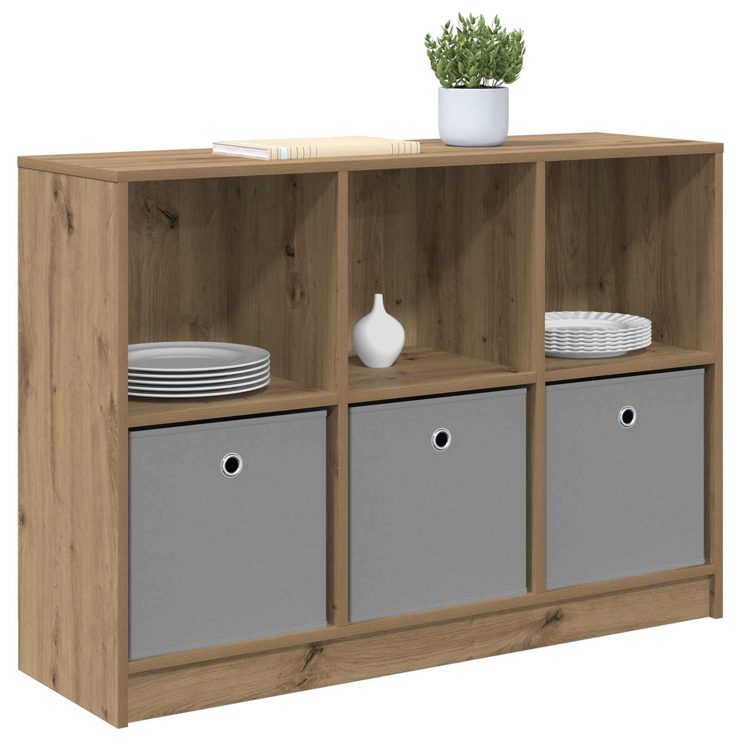 Dressoir met lade Artisan Eiken 102 x 32 x 73,5 cm is nu te koop bij PeponiXL, paradijselijk wonen!