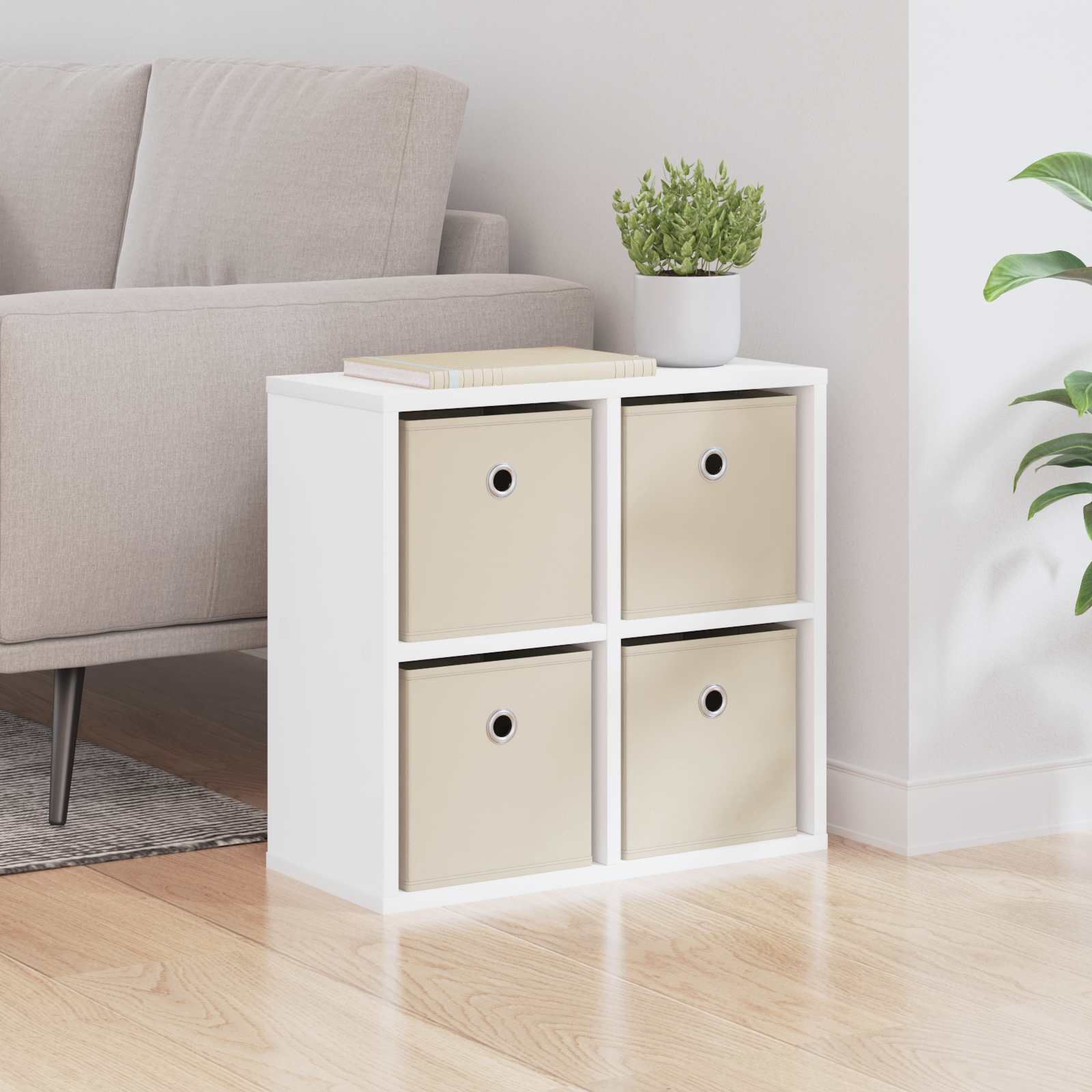 Dressoir met lade Wit 49,5 x 22 x 47 cm is nu te koop bij PeponiXL, paradijselijk wonen!