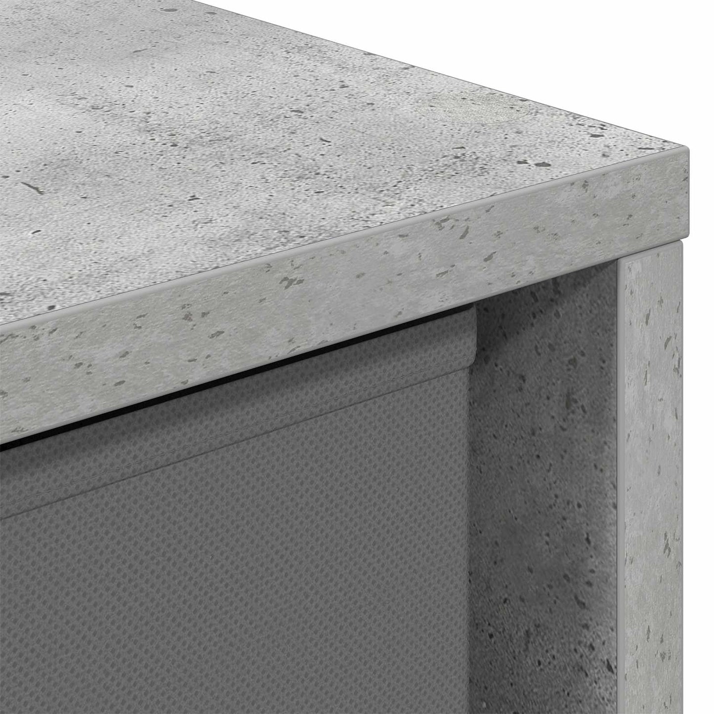 Dressoir met lade Beton Grijs 49,5 x 22 x 47 cm is nu te koop bij PeponiXL, paradijselijk wonen!