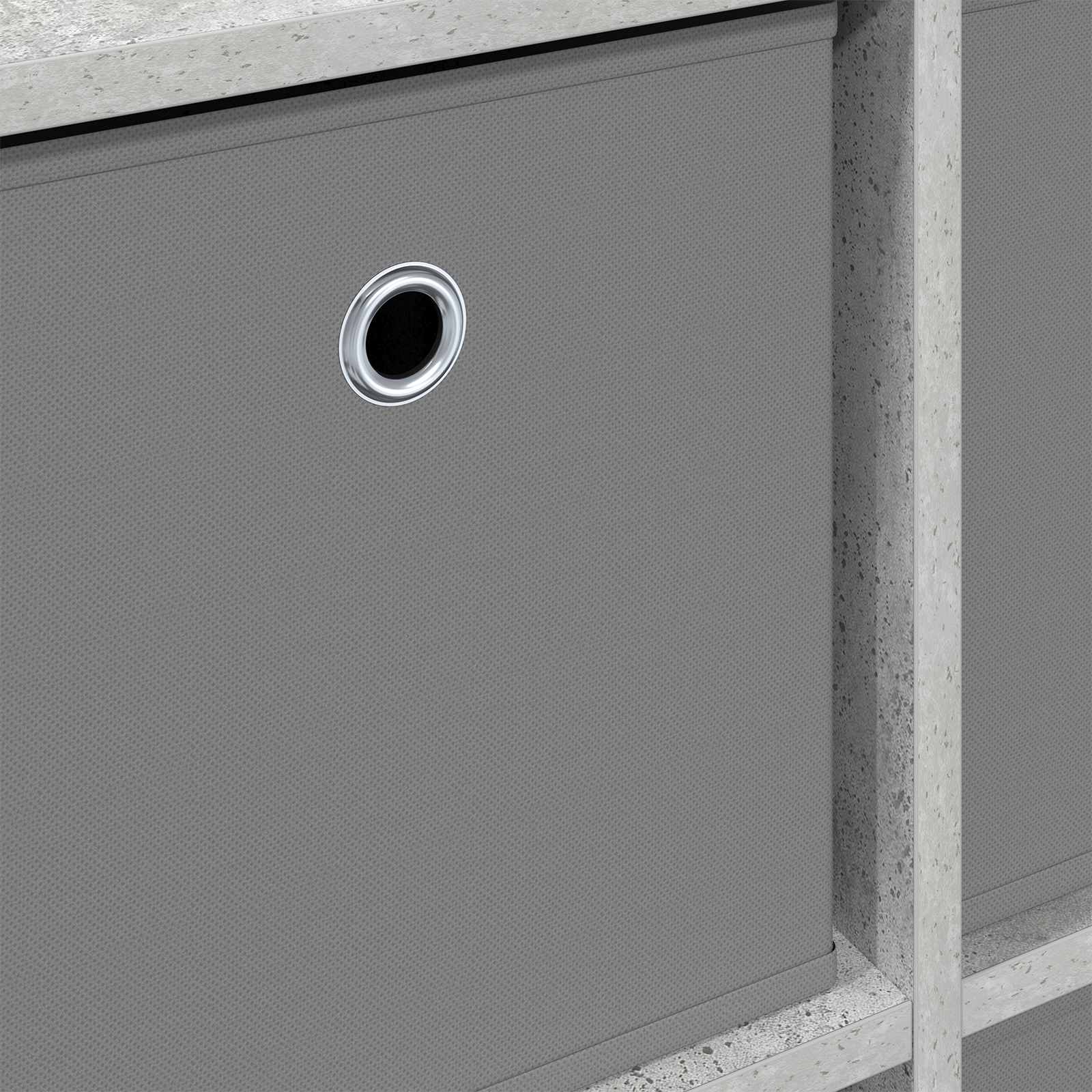 Dressoir met lade Beton Grijs 49,5 x 22 x 47 cm is nu te koop bij PeponiXL, paradijselijk wonen!