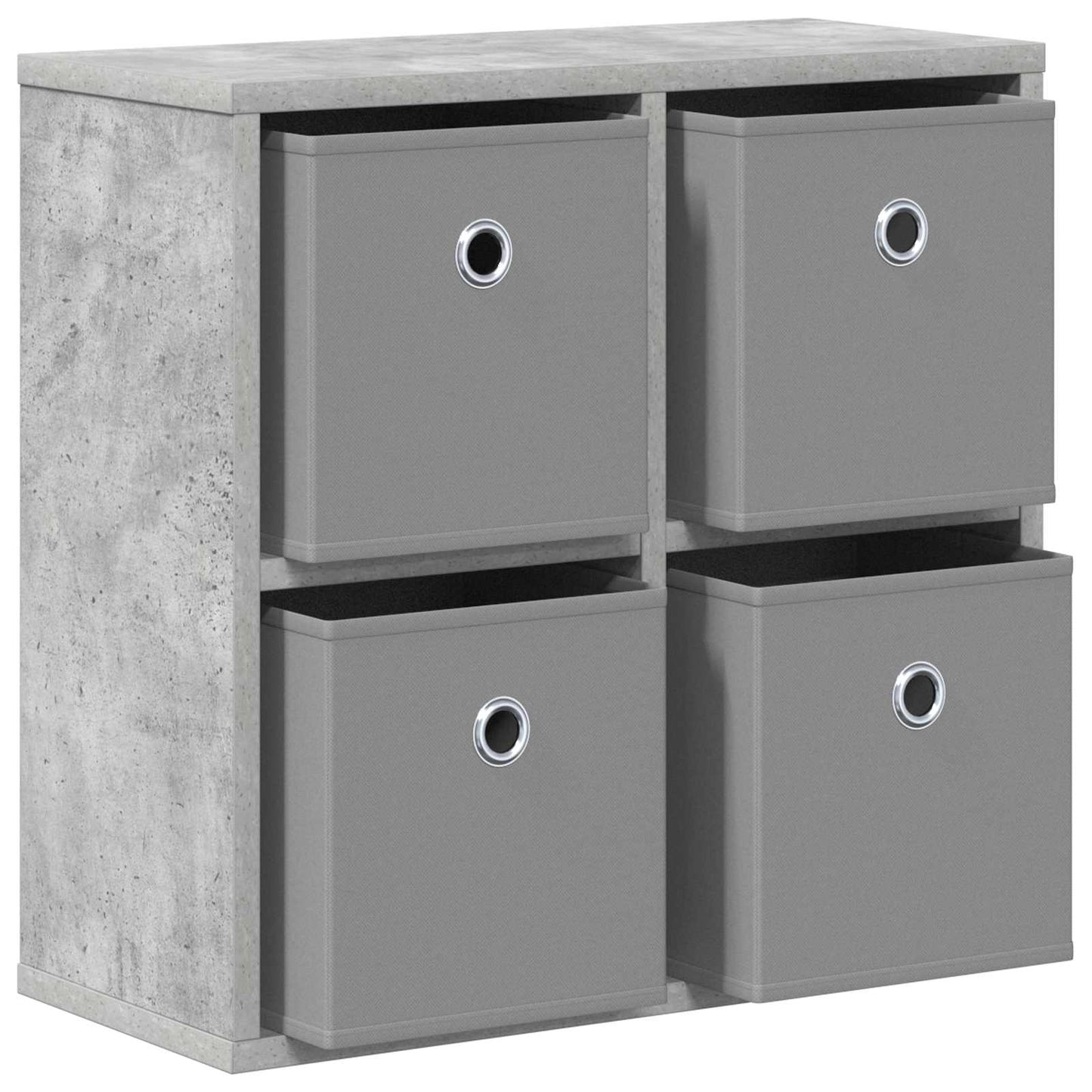 Dressoir met lade Beton Grijs 49,5 x 22 x 47 cm is nu te koop bij PeponiXL, paradijselijk wonen!