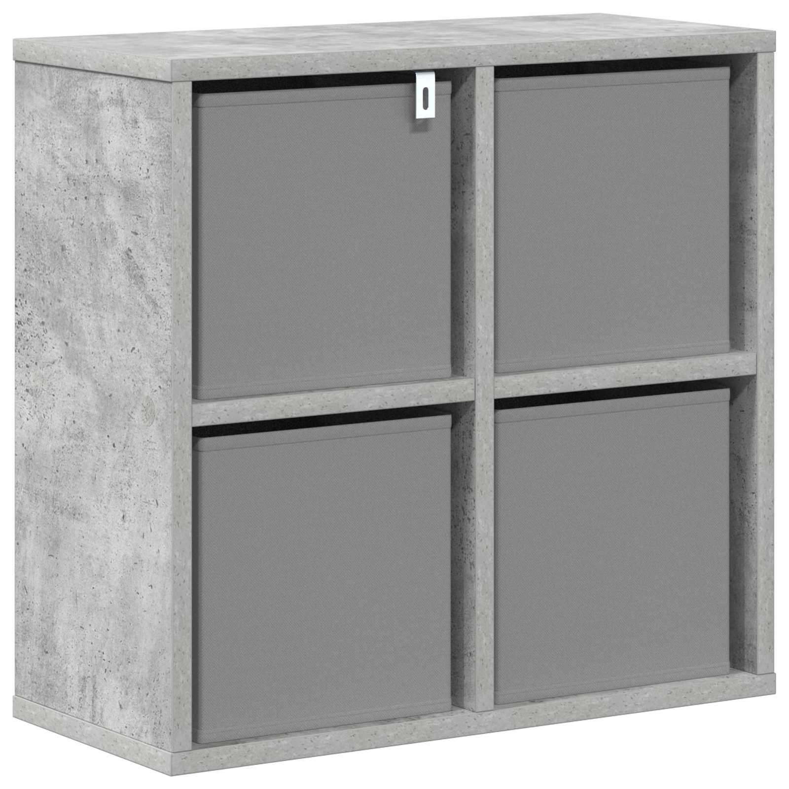 Dressoir met lade Beton Grijs 49,5 x 22 x 47 cm is nu te koop bij PeponiXL, paradijselijk wonen!