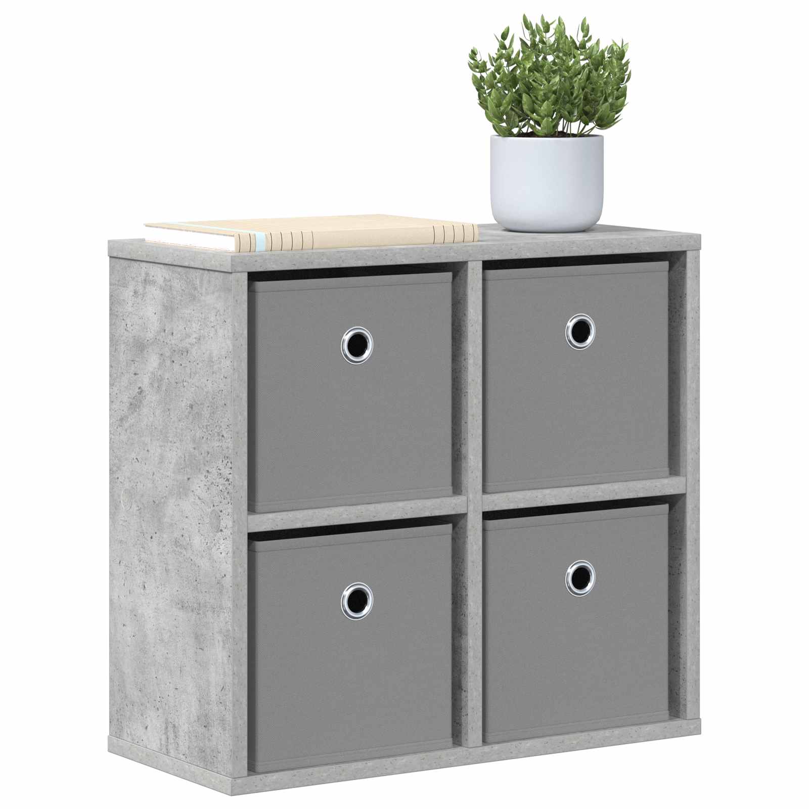 Dressoir met lade Beton Grijs 49,5 x 22 x 47 cm is nu te koop bij PeponiXL, paradijselijk wonen!