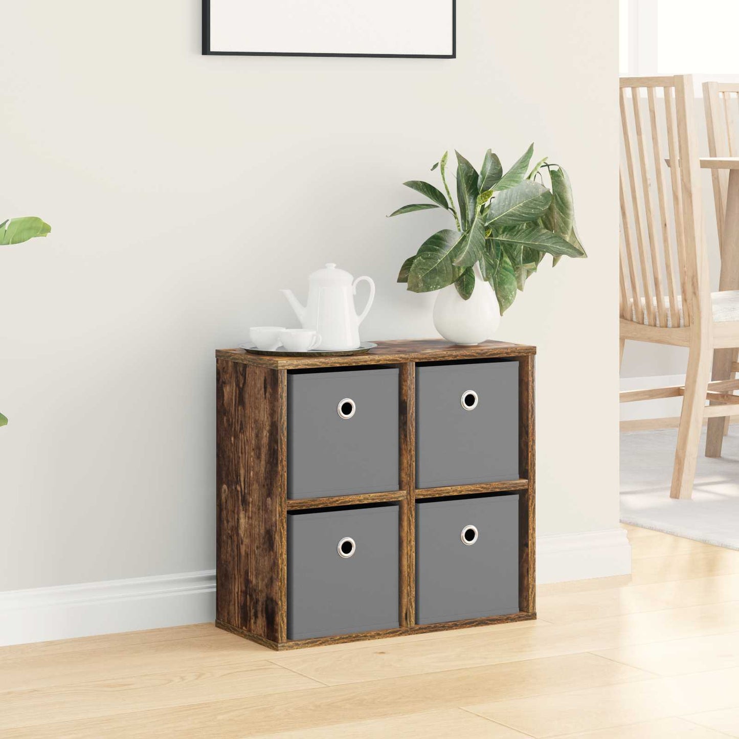 Dressoir met lade Gerookt eiken 49,5 x 22 x 47 cm is nu te koop bij PeponiXL, paradijselijk wonen!