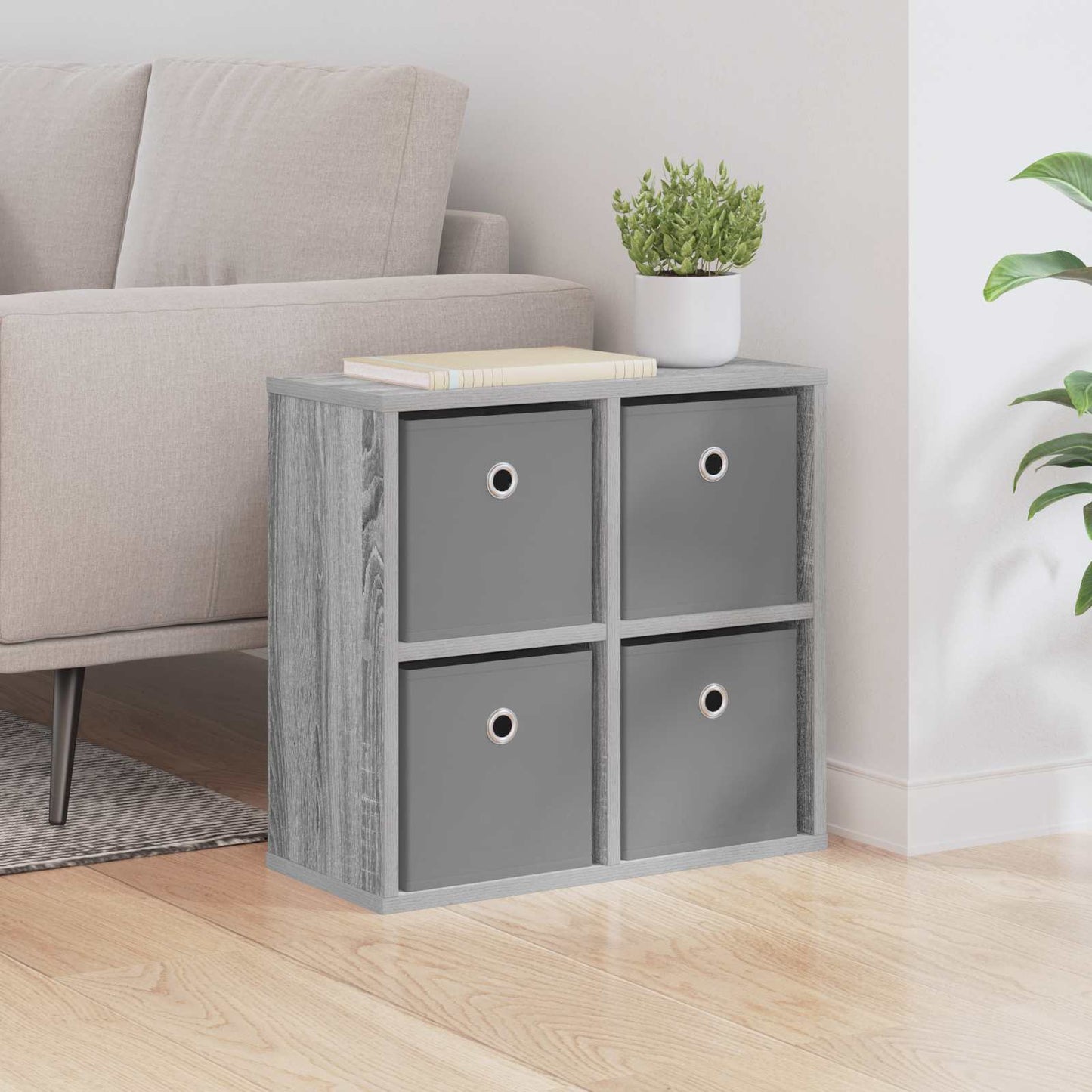 Dressoir met lade Grijs Sonoma 49,5 x 22 x 47 cm is nu te koop bij PeponiXL, paradijselijk wonen!