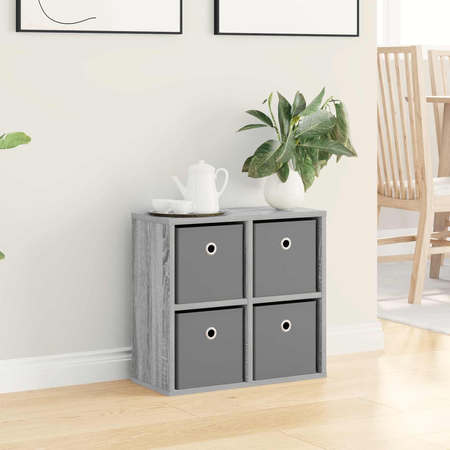 Dressoir met lade Grijs Sonoma 49,5 x 22 x 47 cm is nu te koop bij PeponiXL, paradijselijk wonen!