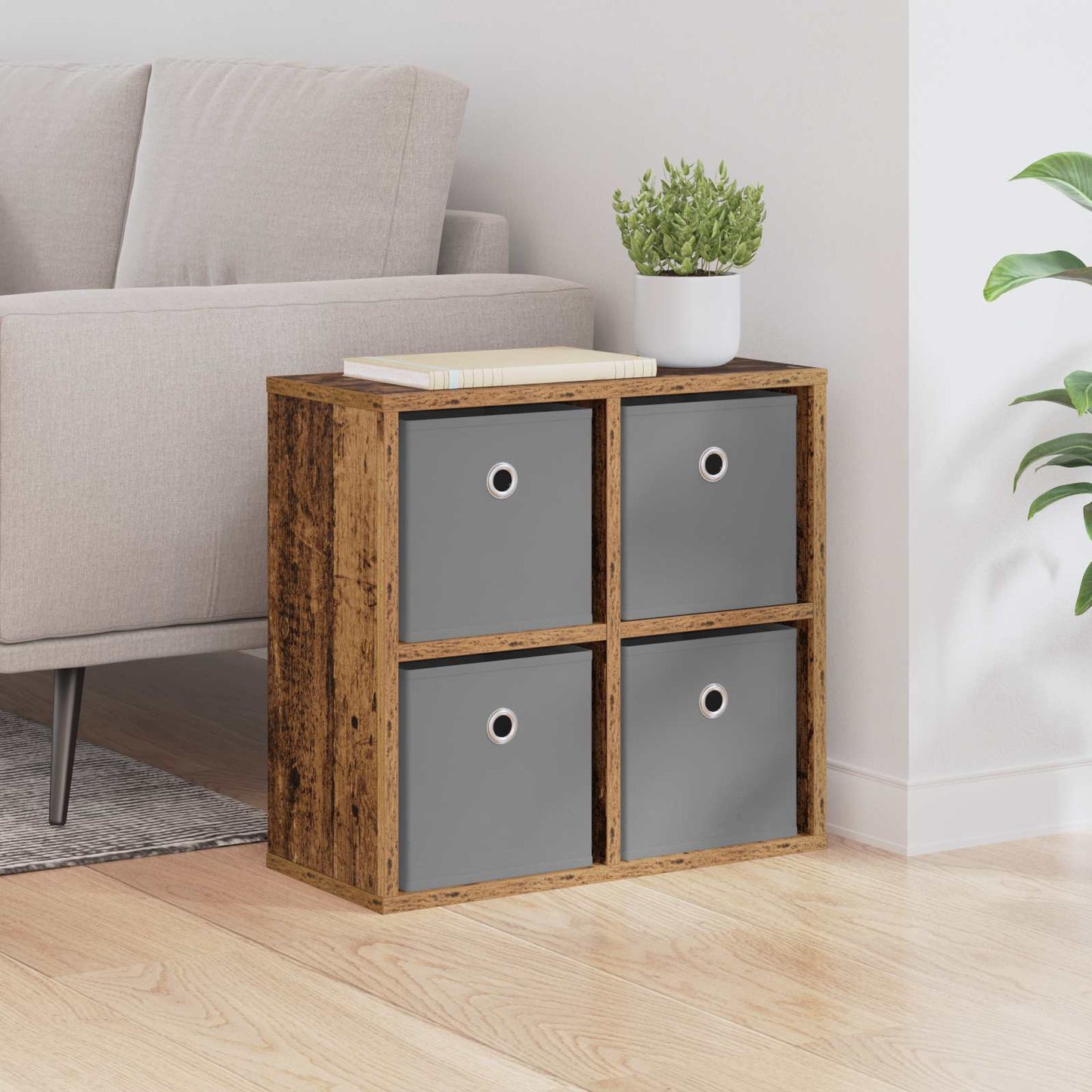 Dressoir met lade Oudhout 49,5 x 22 x 47 cm is nu te koop bij PeponiXL, paradijselijk wonen!