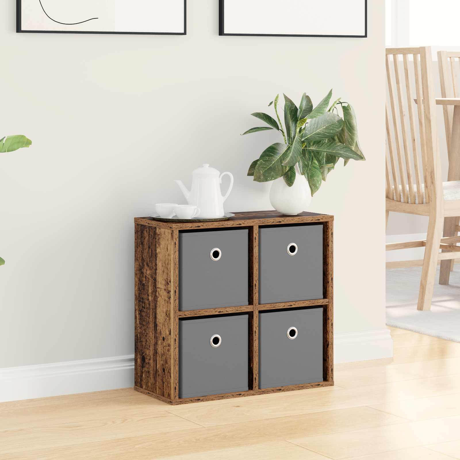 Dressoir met lade Oudhout 49,5 x 22 x 47 cm is nu te koop bij PeponiXL, paradijselijk wonen!