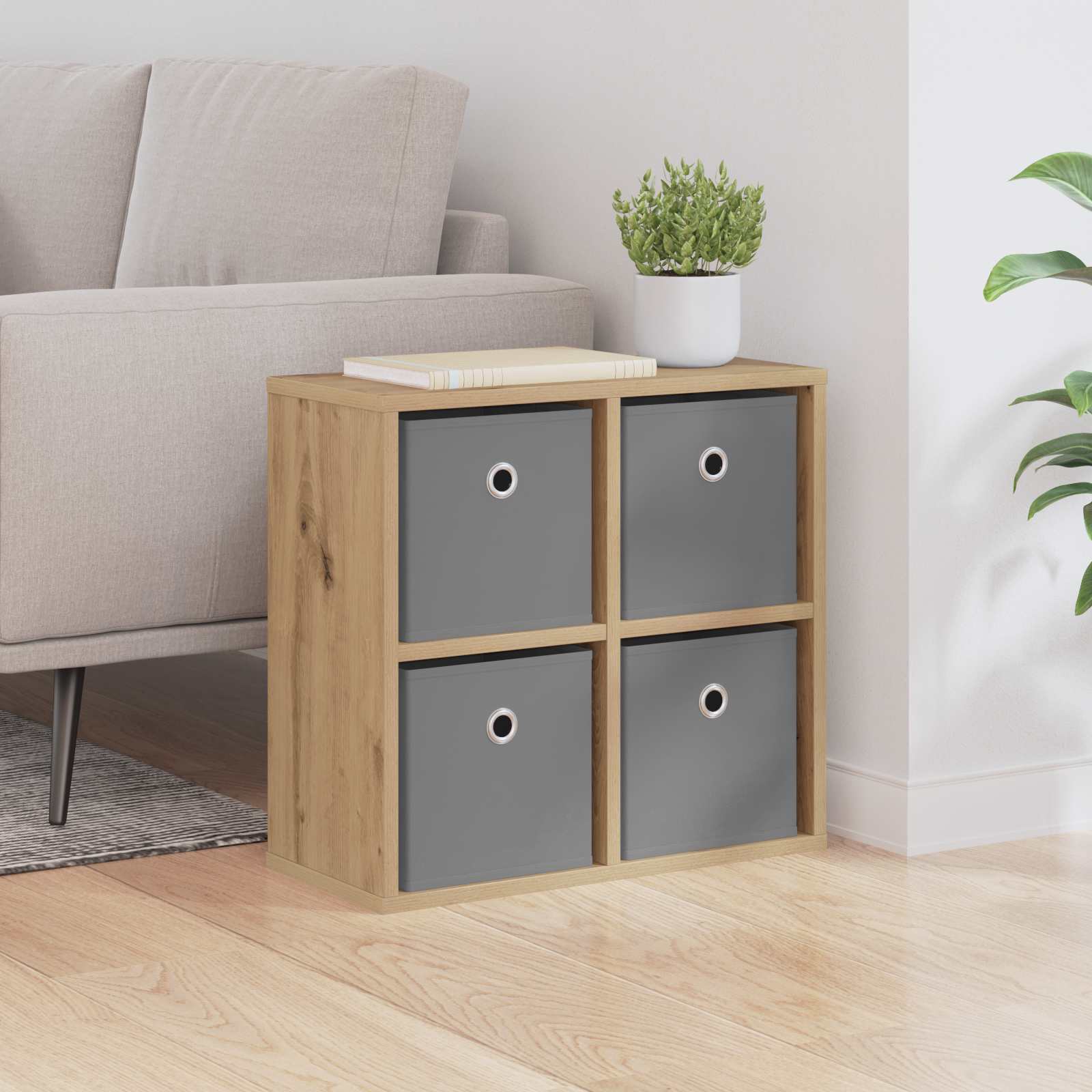 Dressoir met lade Artisan Eiken 49,5 x 22 x 47 cm is nu te koop bij PeponiXL, paradijselijk wonen!