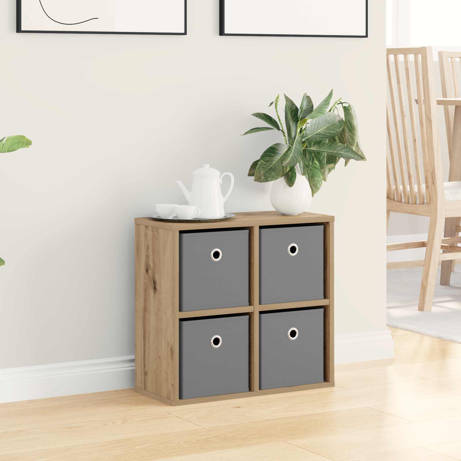 Dressoir met lade Artisan Eiken 49,5 x 22 x 47 cm is nu te koop bij PeponiXL, paradijselijk wonen!