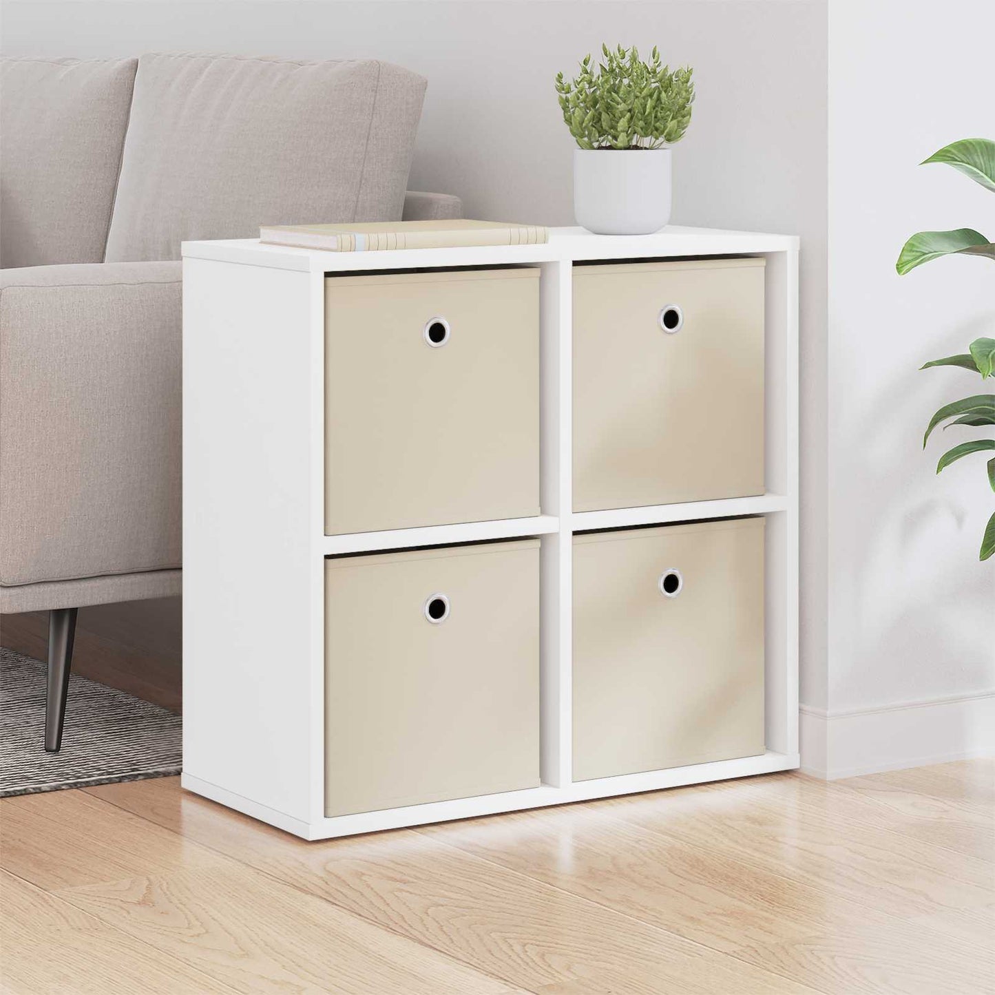 Dressoir met lade Wit 59,5 x 27 x 57 cm is nu te koop bij PeponiXL, paradijselijk wonen!