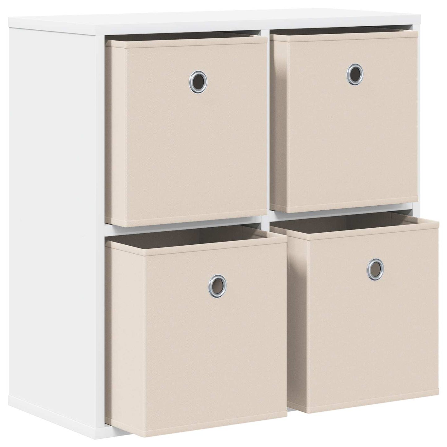 Dressoir met lade Wit 59,5 x 27 x 57 cm is nu te koop bij PeponiXL, paradijselijk wonen!