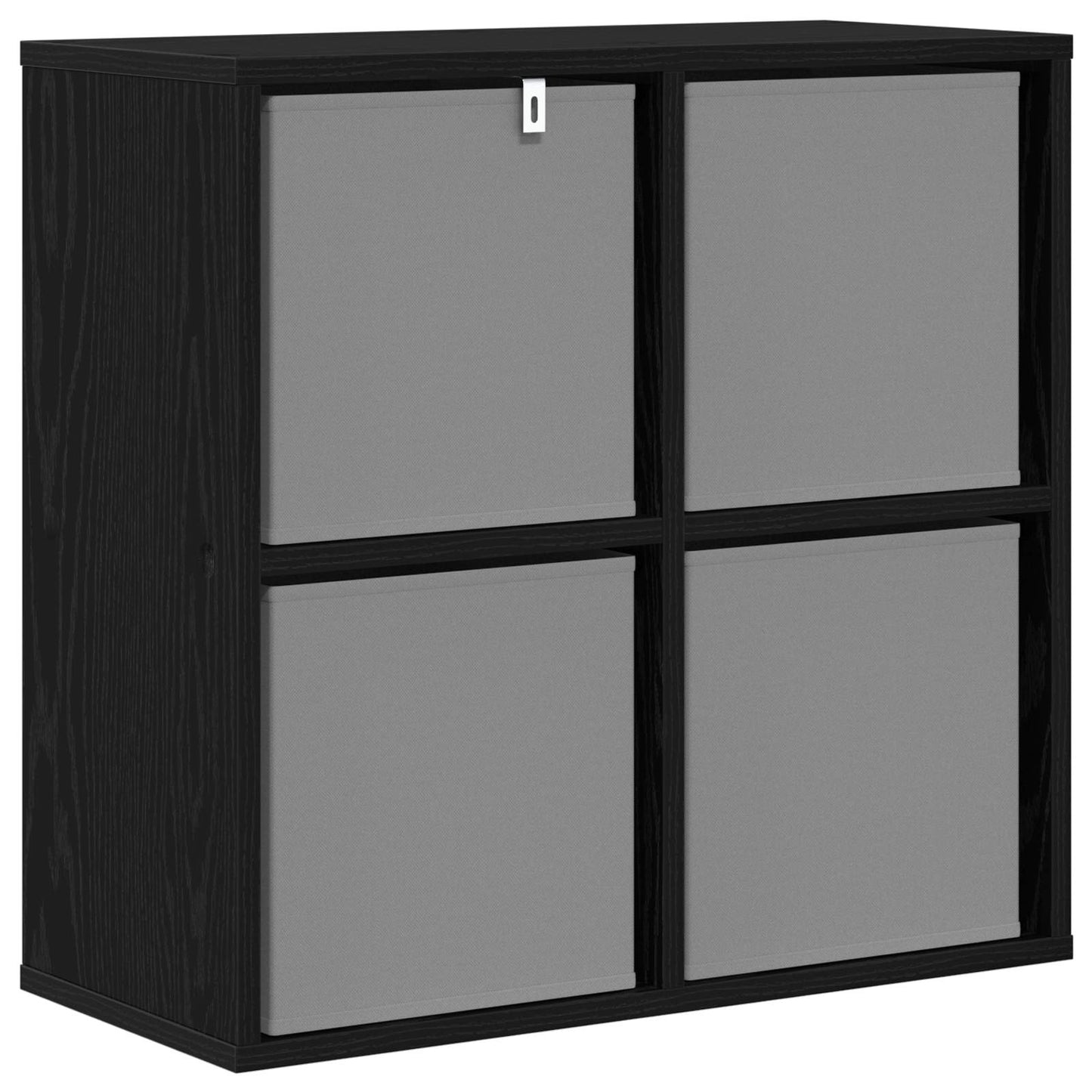 Dressoir met lade Zwart Eiken 59,5 x 27 x 57 cm is nu te koop bij PeponiXL, paradijselijk wonen!