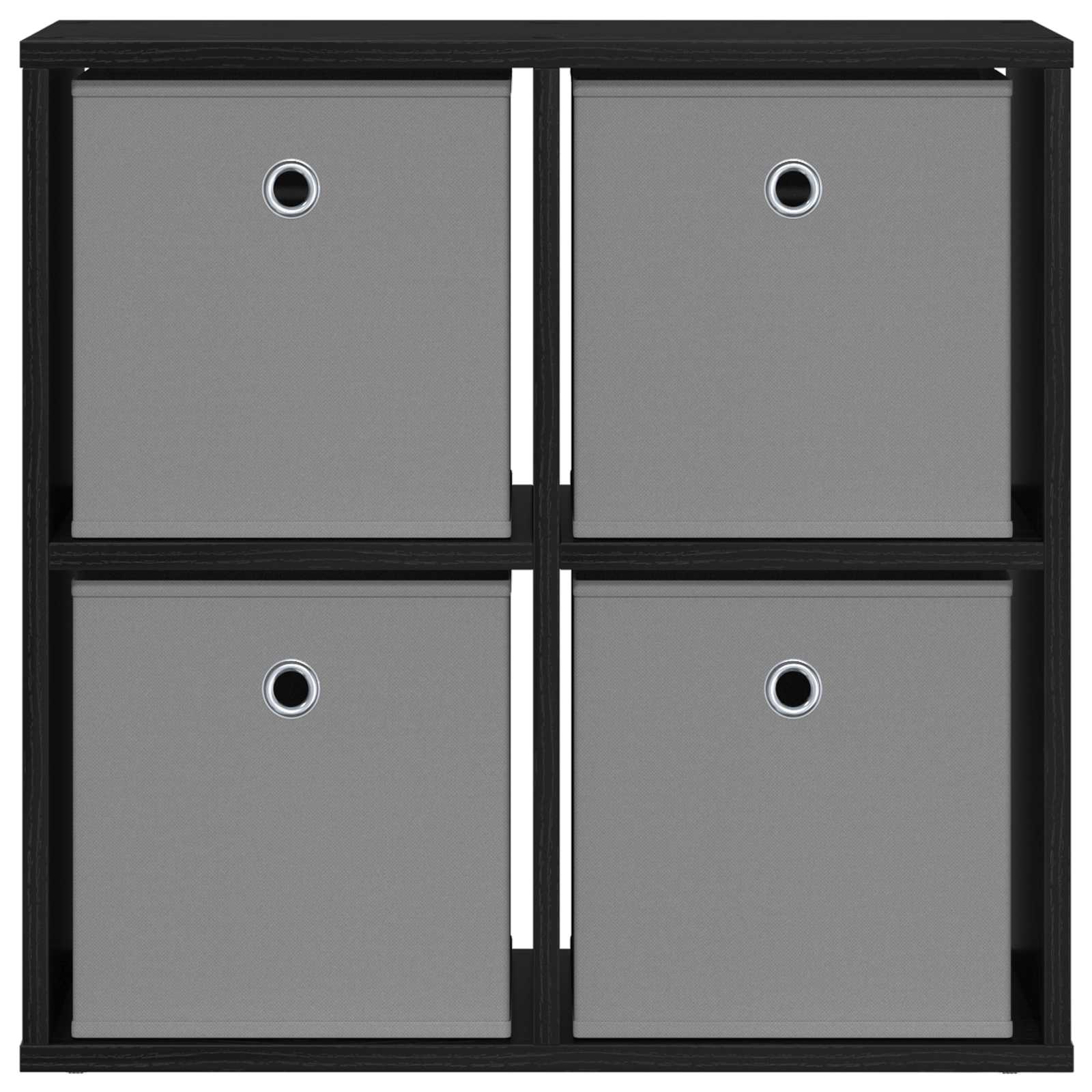 Dressoir met lade Zwart Eiken 59,5 x 27 x 57 cm is nu te koop bij PeponiXL, paradijselijk wonen!
