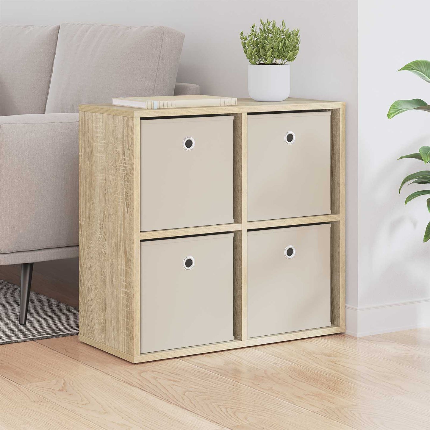 Dressoir met lade Sonoma Eiken 59,5 x 27 x 57 cm is nu te koop bij PeponiXL, paradijselijk wonen!
