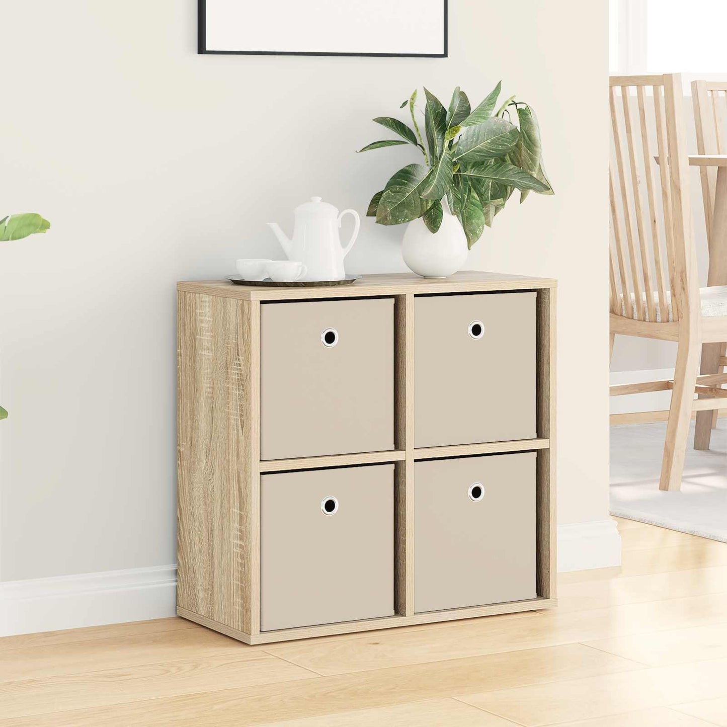 Dressoir met lade Sonoma Eiken 59,5 x 27 x 57 cm is nu te koop bij PeponiXL, paradijselijk wonen!