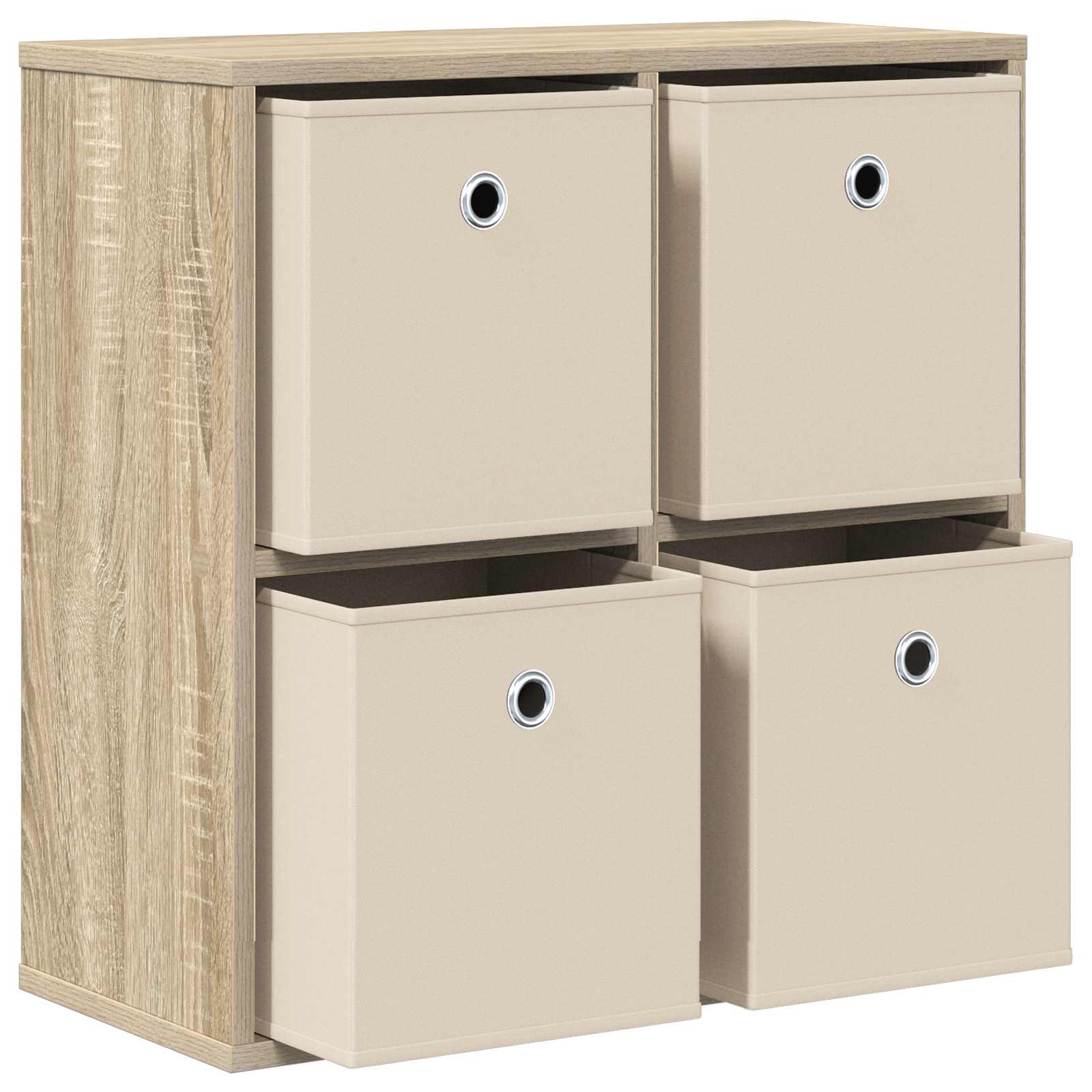 Dressoir met lade Sonoma Eiken 59,5 x 27 x 57 cm is nu te koop bij PeponiXL, paradijselijk wonen!