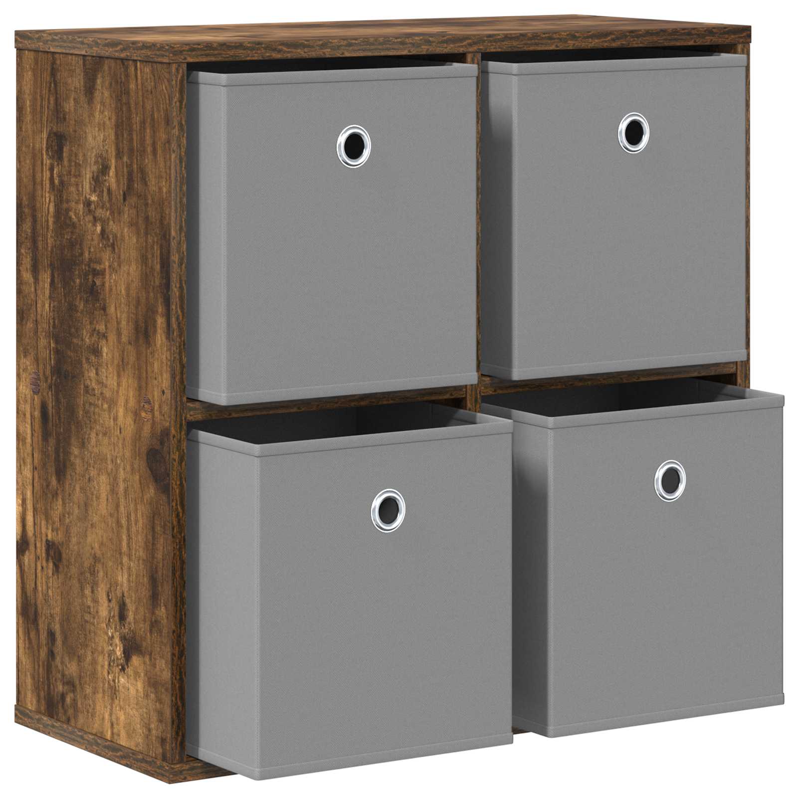 Dressoir met lade Gerookt eiken 59,5 x 27 x 57 cm is nu te koop bij PeponiXL, paradijselijk wonen!