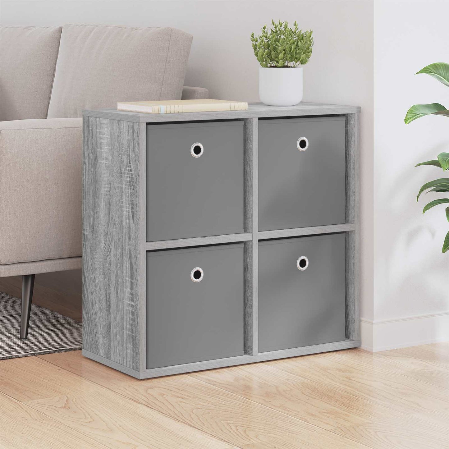 Dressoir met lade Grijs Sonoma 59,5 x 27 x 57 cm is nu te koop bij PeponiXL, paradijselijk wonen!