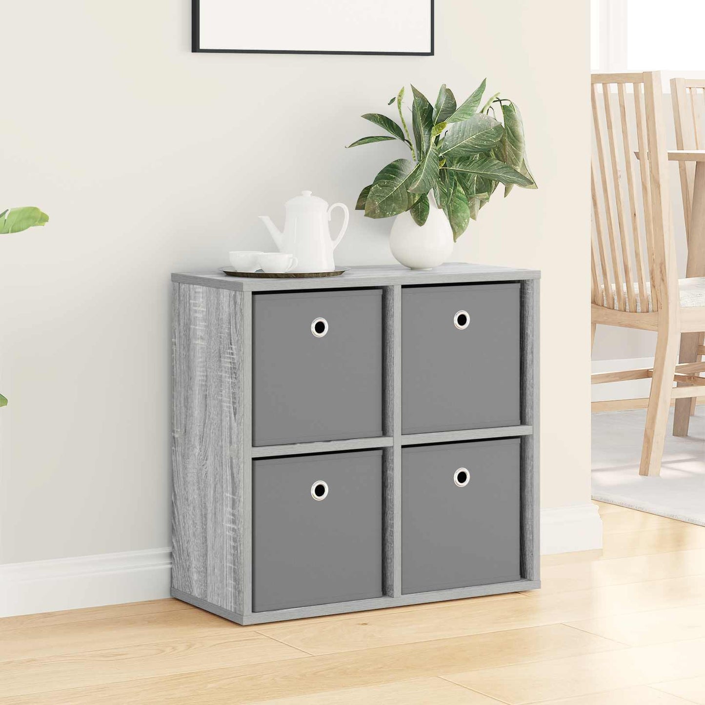 Dressoir met lade Grijs Sonoma 59,5 x 27 x 57 cm is nu te koop bij PeponiXL, paradijselijk wonen!