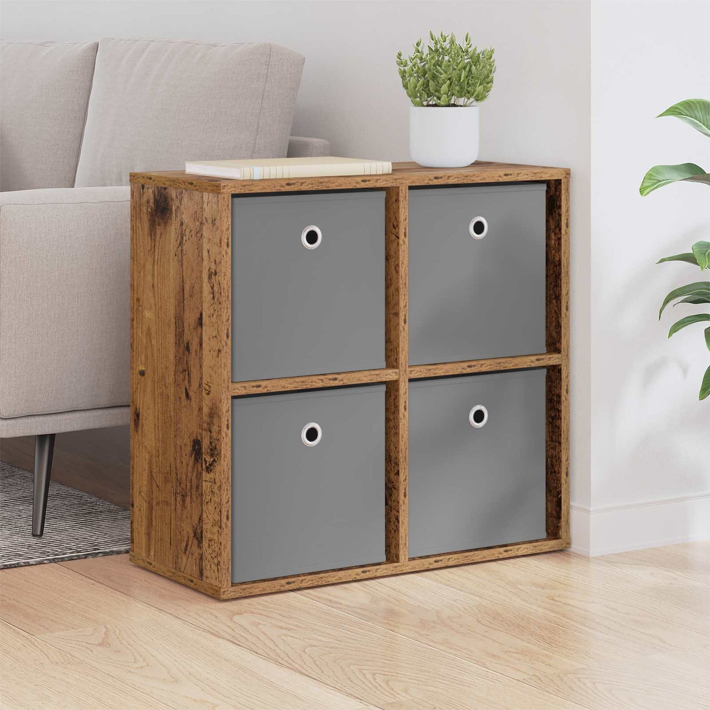 Dressoir met lade Oudhout 59,5 x 27 x 57 cm is nu te koop bij PeponiXL, paradijselijk wonen!