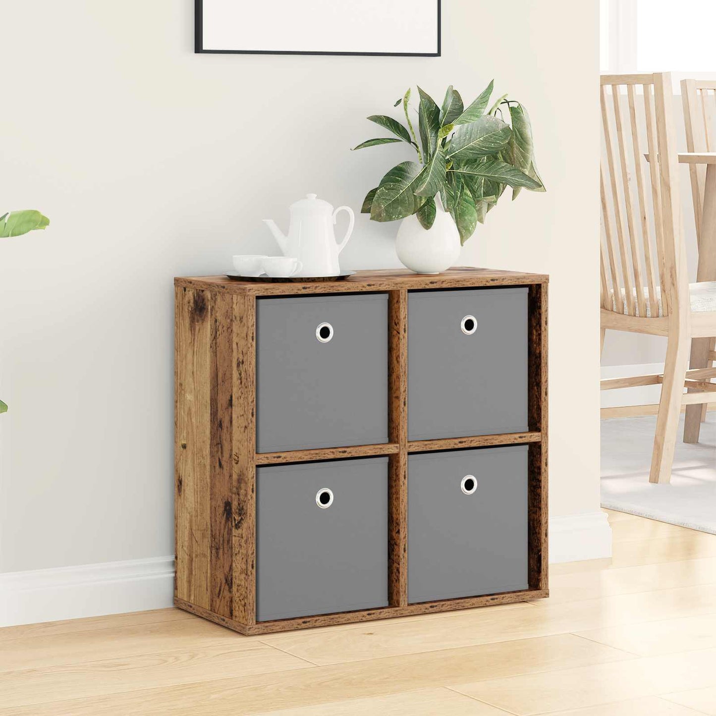 Dressoir met lade Oudhout 59,5 x 27 x 57 cm is nu te koop bij PeponiXL, paradijselijk wonen!