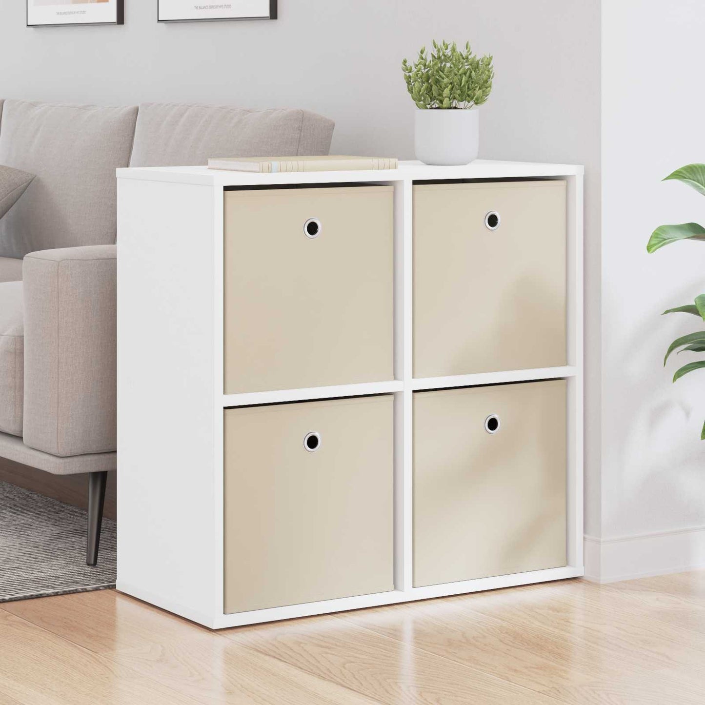 Dressoir met lade Wit 68,5 x 32 x 67 cm is nu te koop bij PeponiXL, paradijselijk wonen!