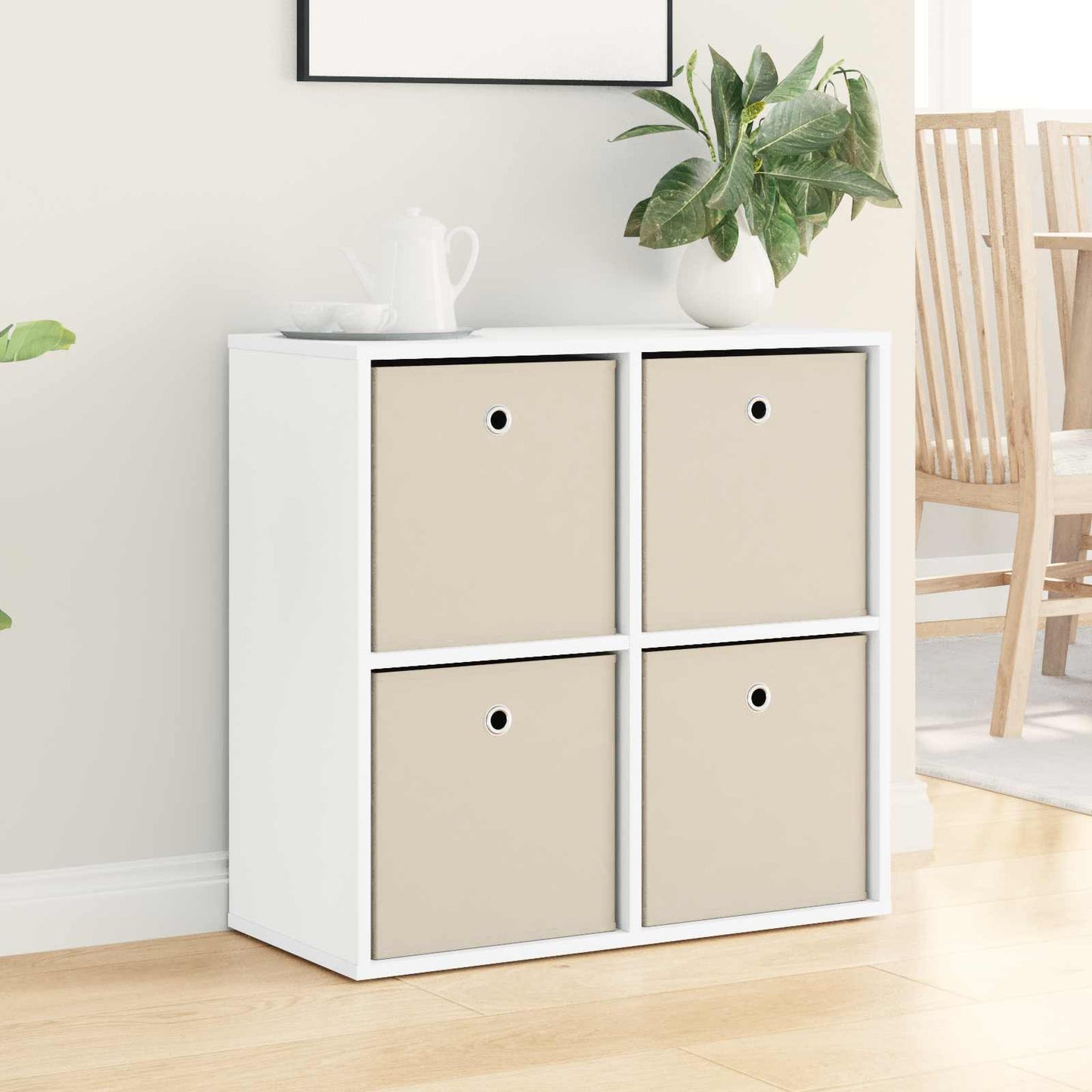 Dressoir met lade Wit 68,5 x 32 x 67 cm is nu te koop bij PeponiXL, paradijselijk wonen!