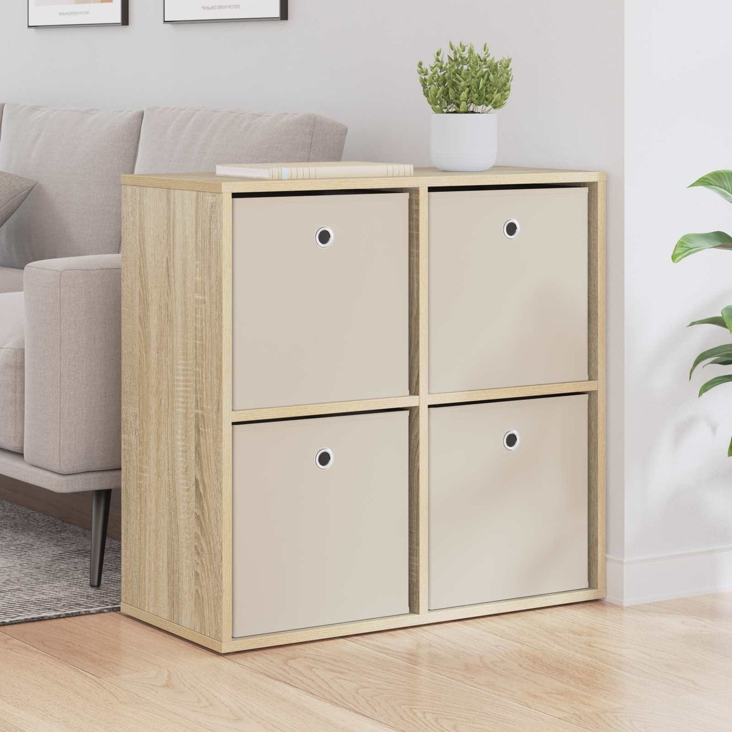 Dressoir met lade Sonoma Eiken 68,5 x 32 x 67 cm is nu te koop bij PeponiXL, paradijselijk wonen!