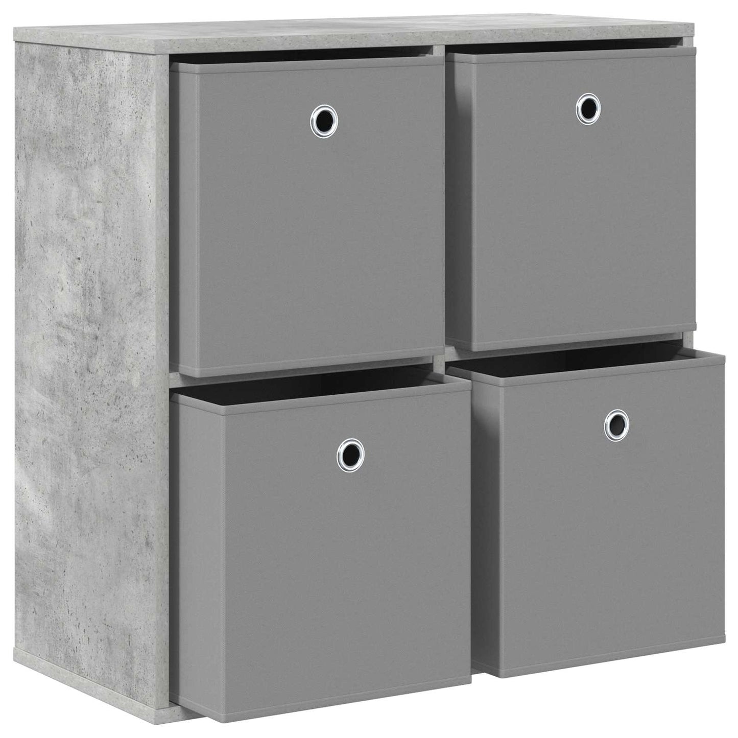 Dressoir met lade Beton Grijs 68,5 x 32 x 67 cm is nu te koop bij PeponiXL, paradijselijk wonen!