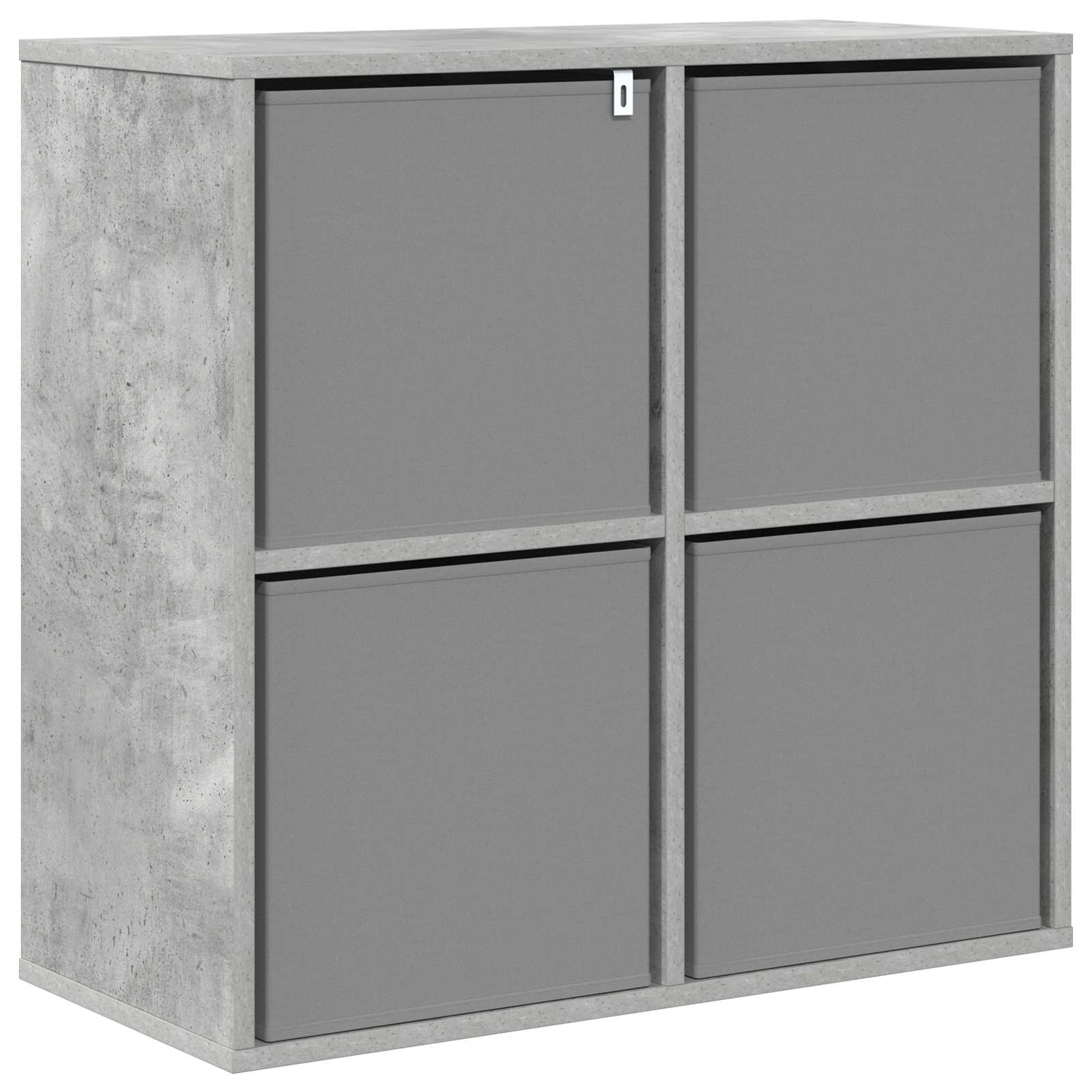 Dressoir met lade Beton Grijs 68,5 x 32 x 67 cm is nu te koop bij PeponiXL, paradijselijk wonen!