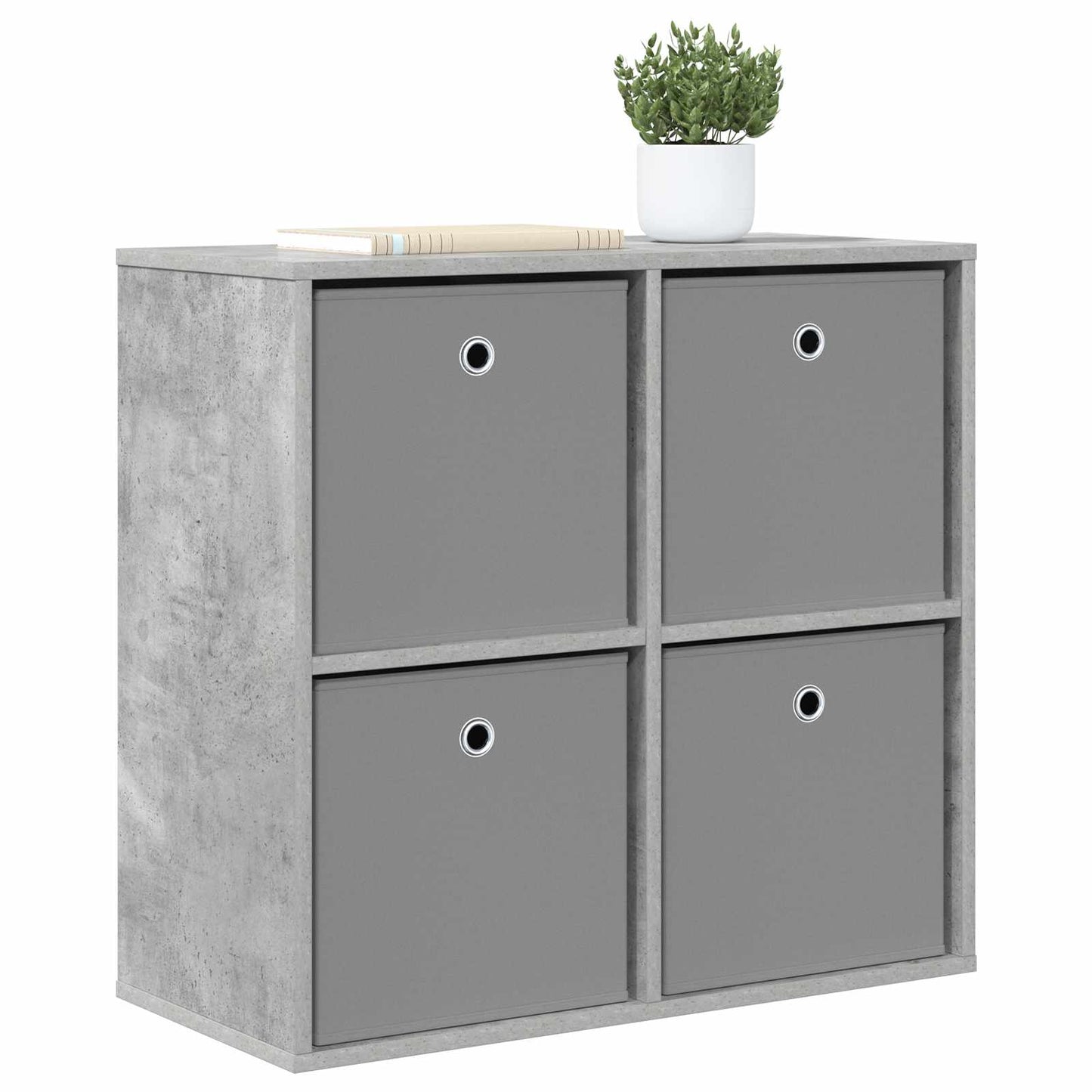 Dressoir met lade Beton Grijs 68,5 x 32 x 67 cm is nu te koop bij PeponiXL, paradijselijk wonen!