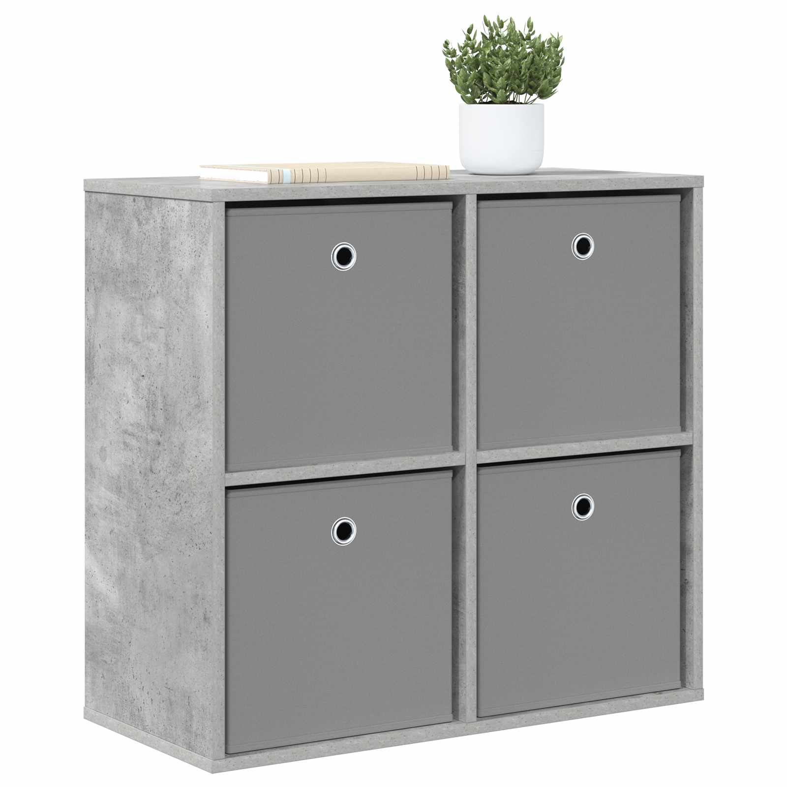Dressoir met lade Beton Grijs 68,5 x 32 x 67 cm is nu te koop bij PeponiXL, paradijselijk wonen!