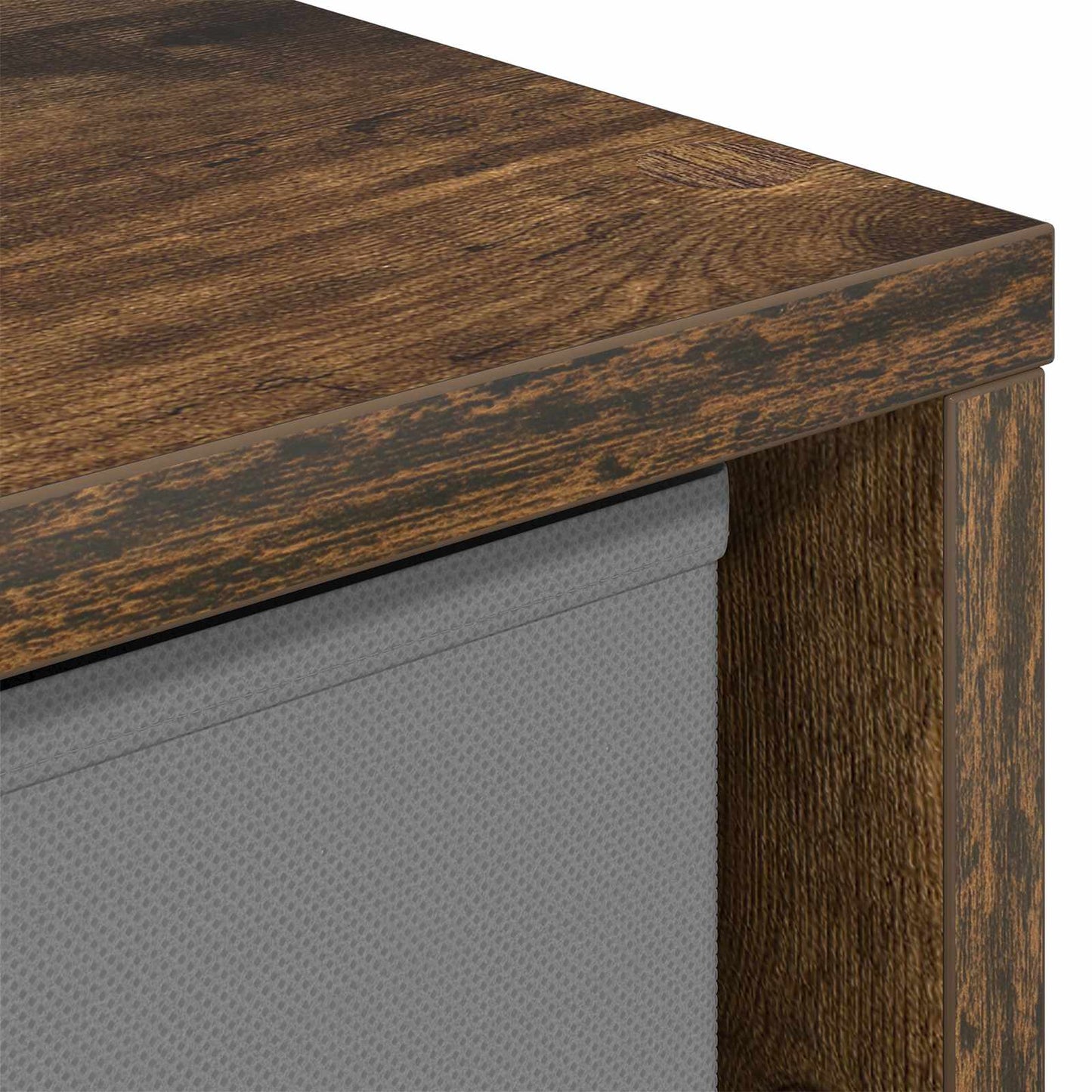 Dressoir met lade Gerookt eiken 68,5 x 32 x 67 cm is nu te koop bij PeponiXL, paradijselijk wonen!