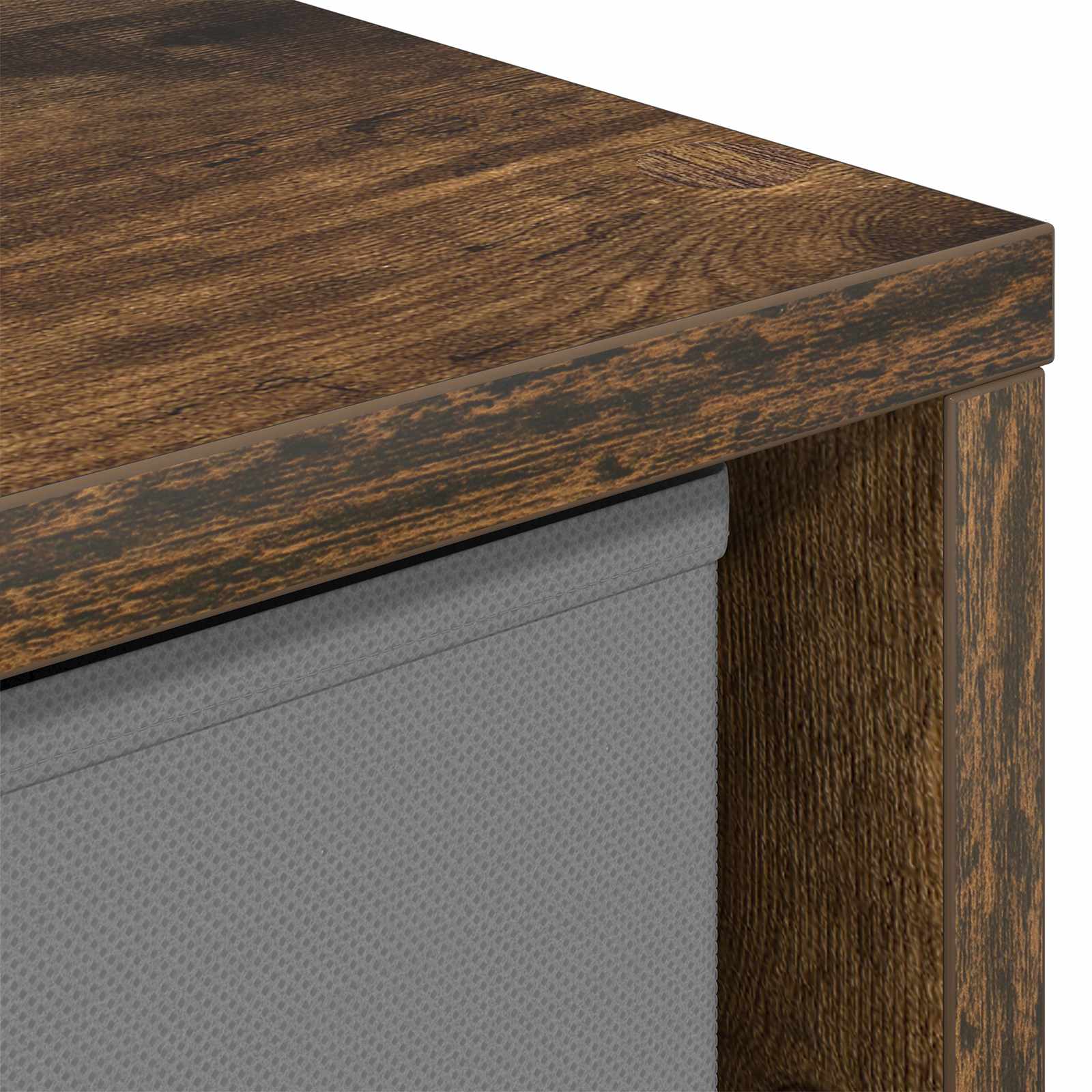 Dressoir met lade Gerookt eiken 68,5 x 32 x 67 cm is nu te koop bij PeponiXL, paradijselijk wonen!