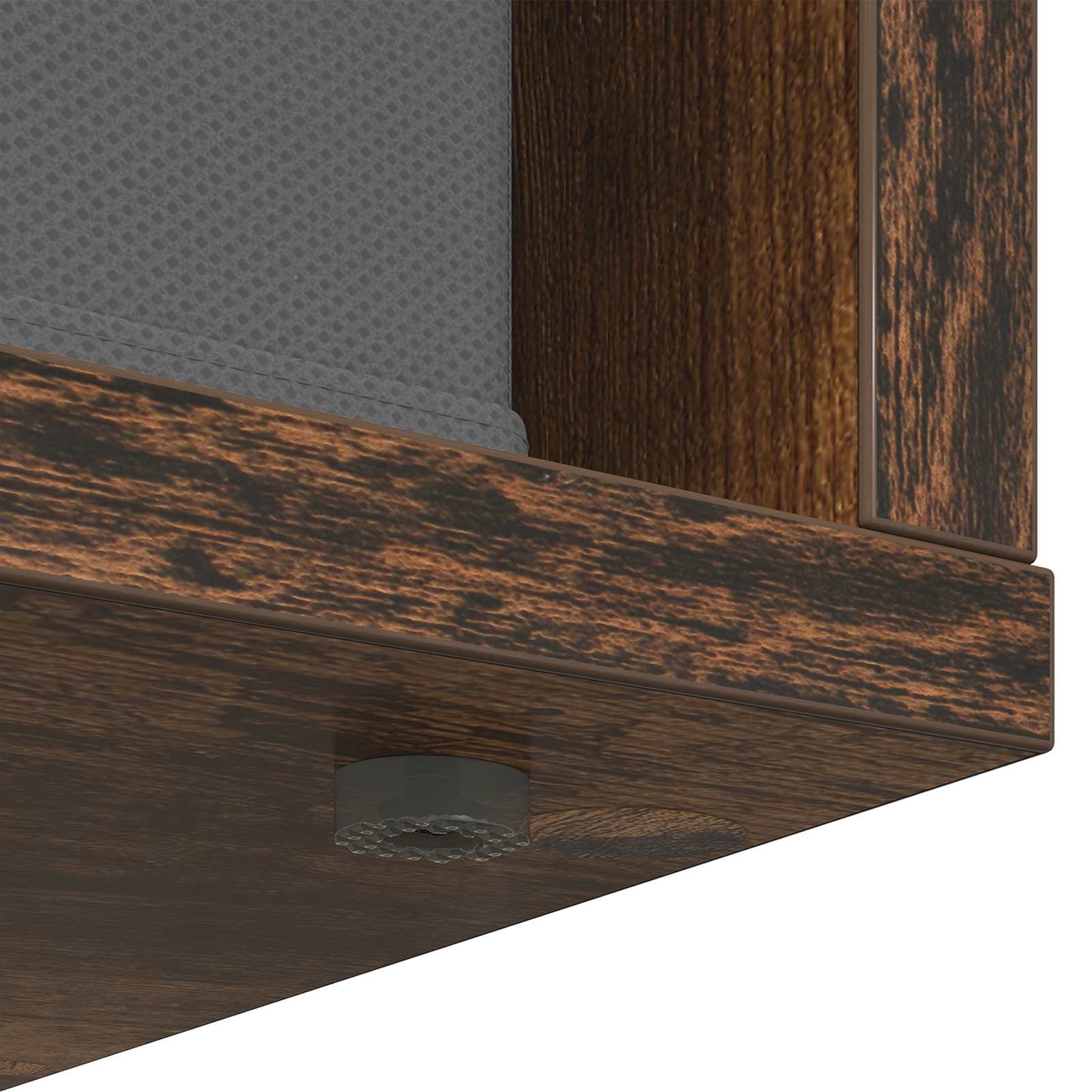 Dressoir met lade Gerookt eiken 68,5 x 32 x 67 cm is nu te koop bij PeponiXL, paradijselijk wonen!