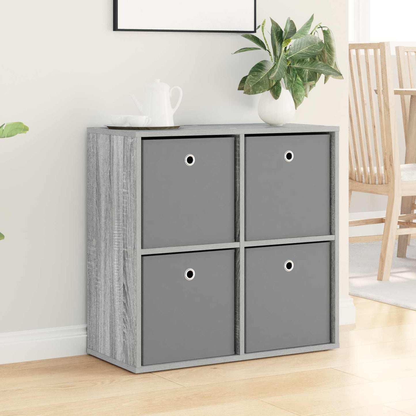Dressoir met lade Grijs Sonoma 68,5 x 32 x 67 cm is nu te koop bij PeponiXL, paradijselijk wonen!