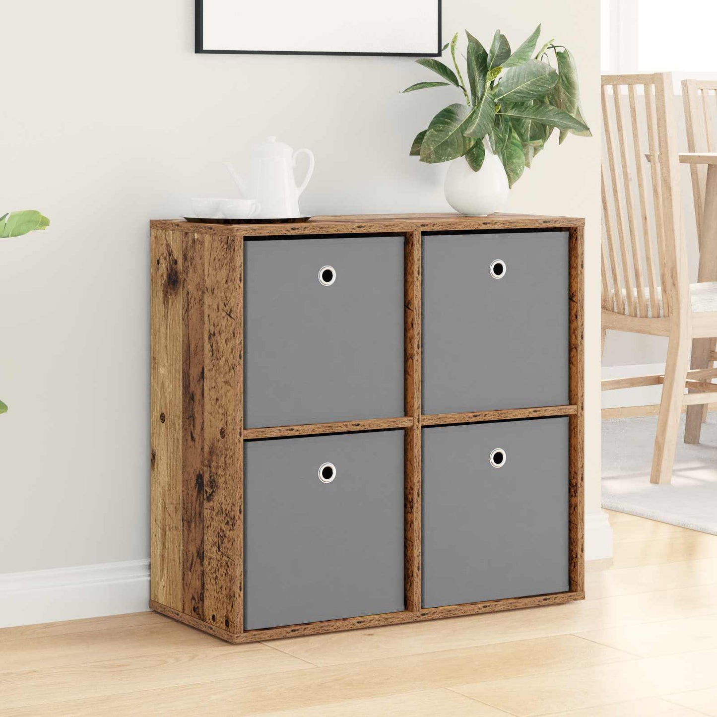 Dressoir met lade Oudhout 68,5 x 32 x 67 cm is nu te koop bij PeponiXL, paradijselijk wonen!