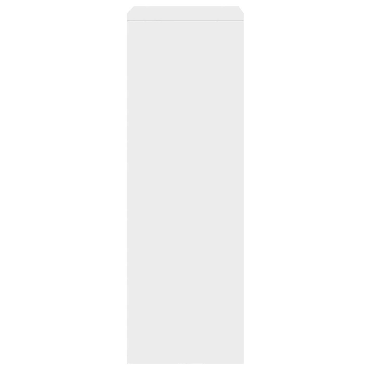 Dressoir met lade Wit 25,5 x 22 x 69,5 cm is nu te koop bij PeponiXL, paradijselijk wonen!