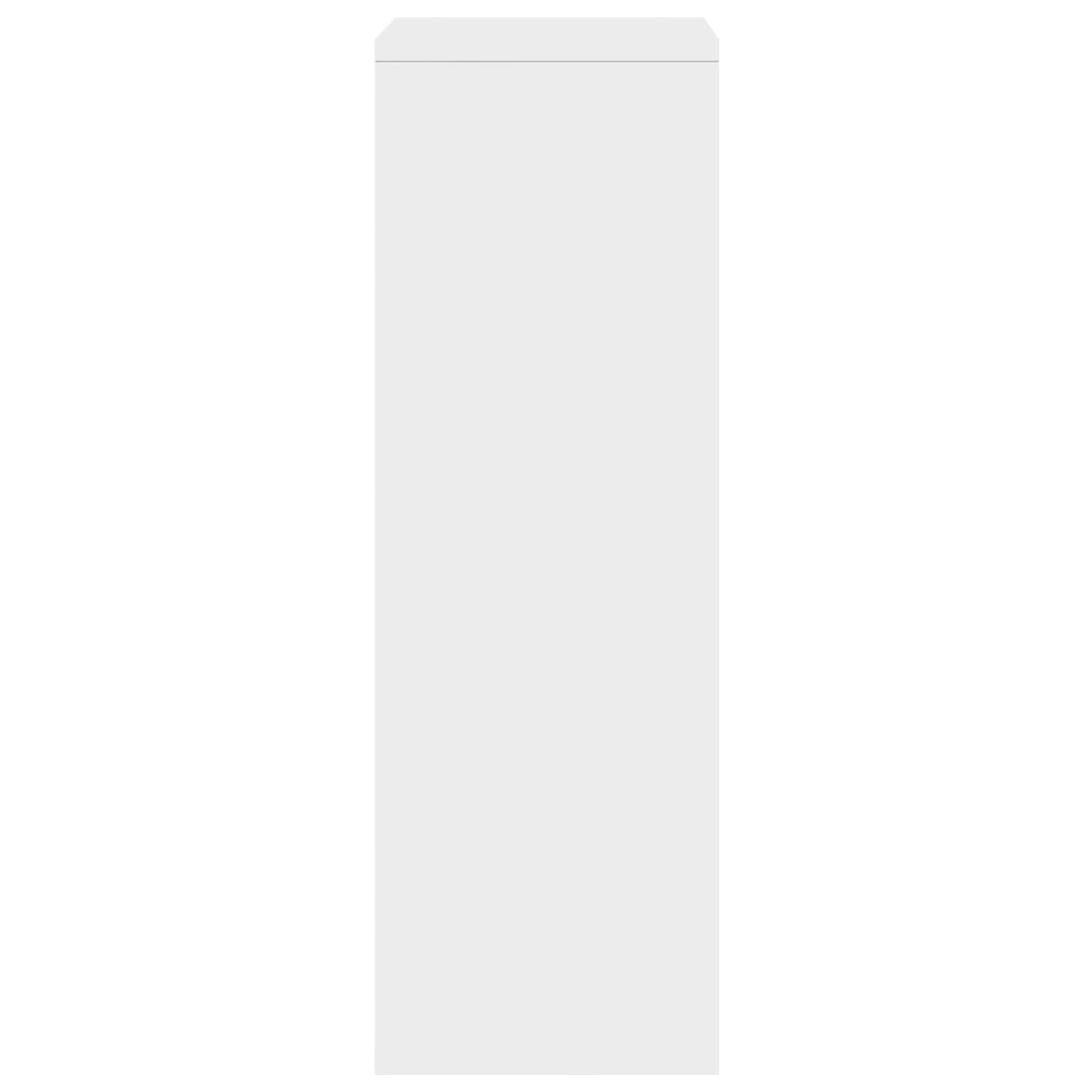 Dressoir met lade Wit 25,5 x 22 x 69,5 cm is nu te koop bij PeponiXL, paradijselijk wonen!
