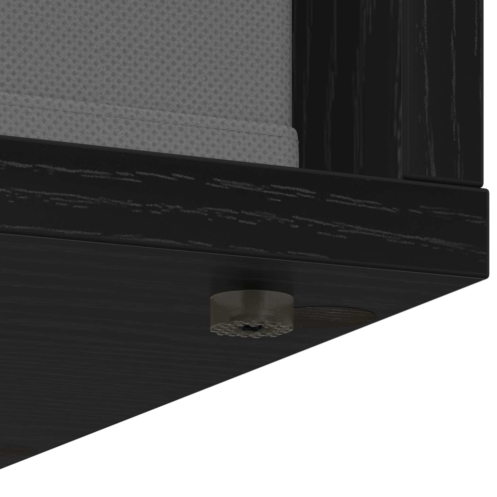 Dressoir met lade Zwart Eiken 25,5 x 22 x 69,5 cm is nu te koop bij PeponiXL, paradijselijk wonen!