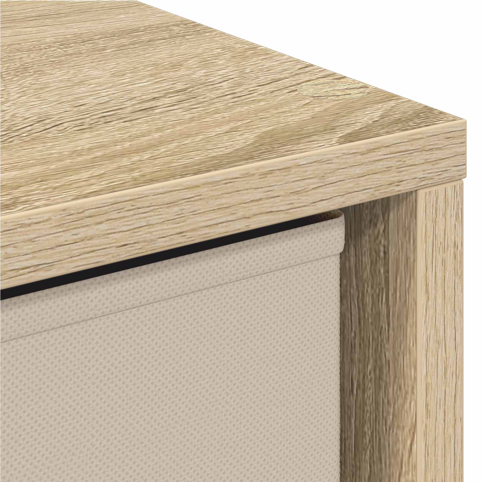 Dressoir met lade Sonoma Eiken 25,5 x 22 x 69,5 cm is nu te koop bij PeponiXL, paradijselijk wonen!