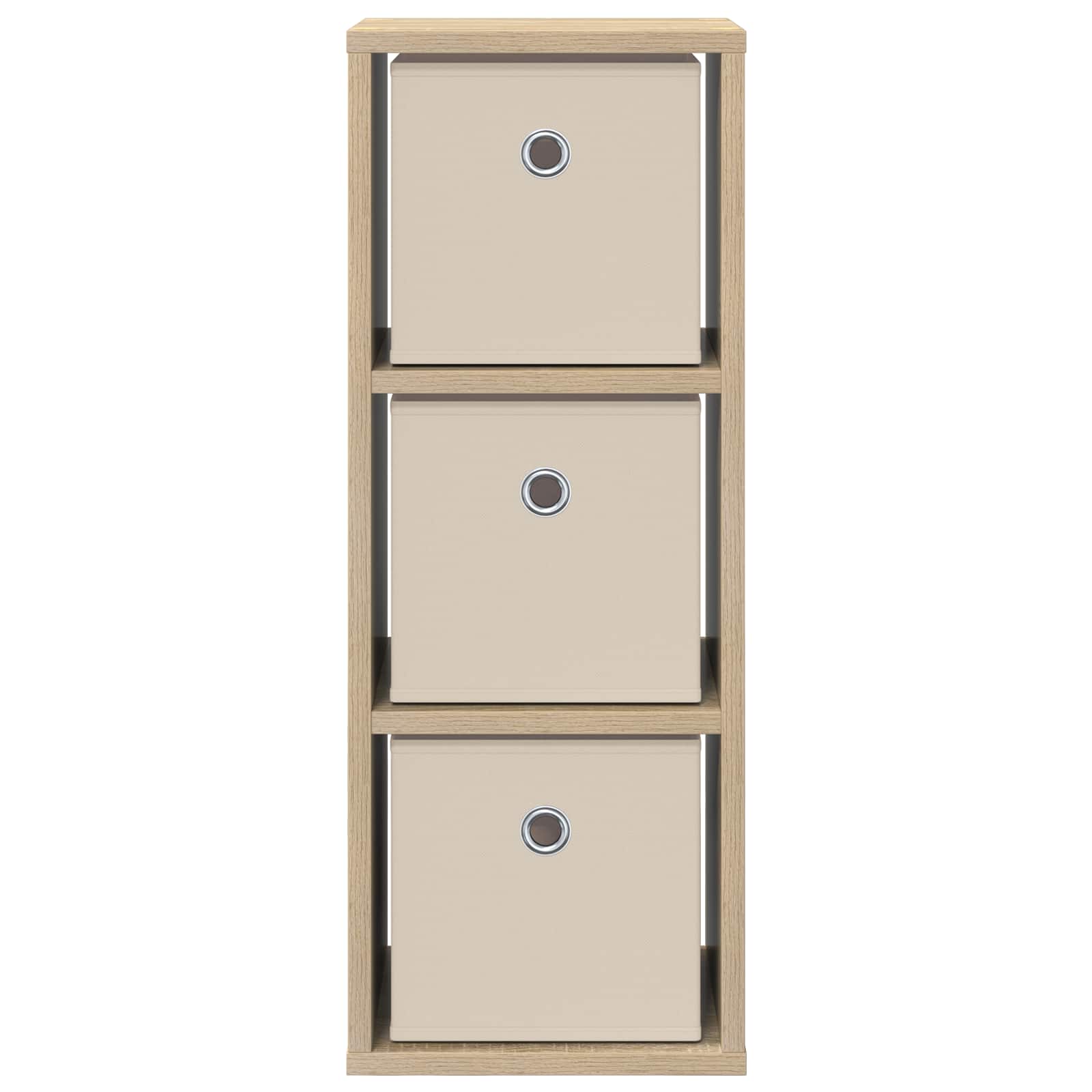 Dressoir met lade Sonoma Eiken 25,5 x 22 x 69,5 cm is nu te koop bij PeponiXL, paradijselijk wonen!