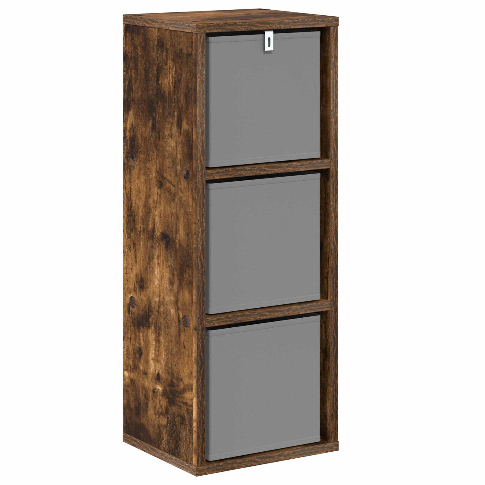 Dressoir met lade Gerookt eiken 25,5 x 22 x 69,5 cm is nu te koop bij PeponiXL, paradijselijk wonen!